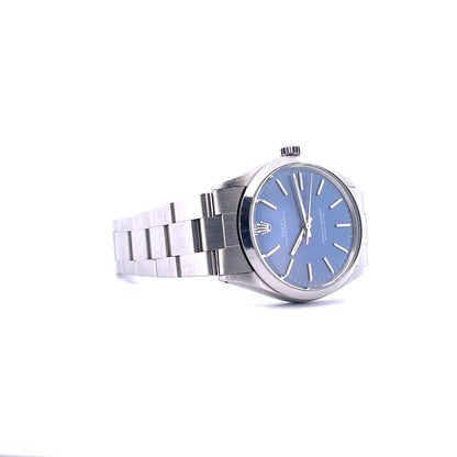 Rolex - Rolex Oyster Perpetual 34 (Blue) - Juwelier Spliedt - [product_ Artikelnummer]