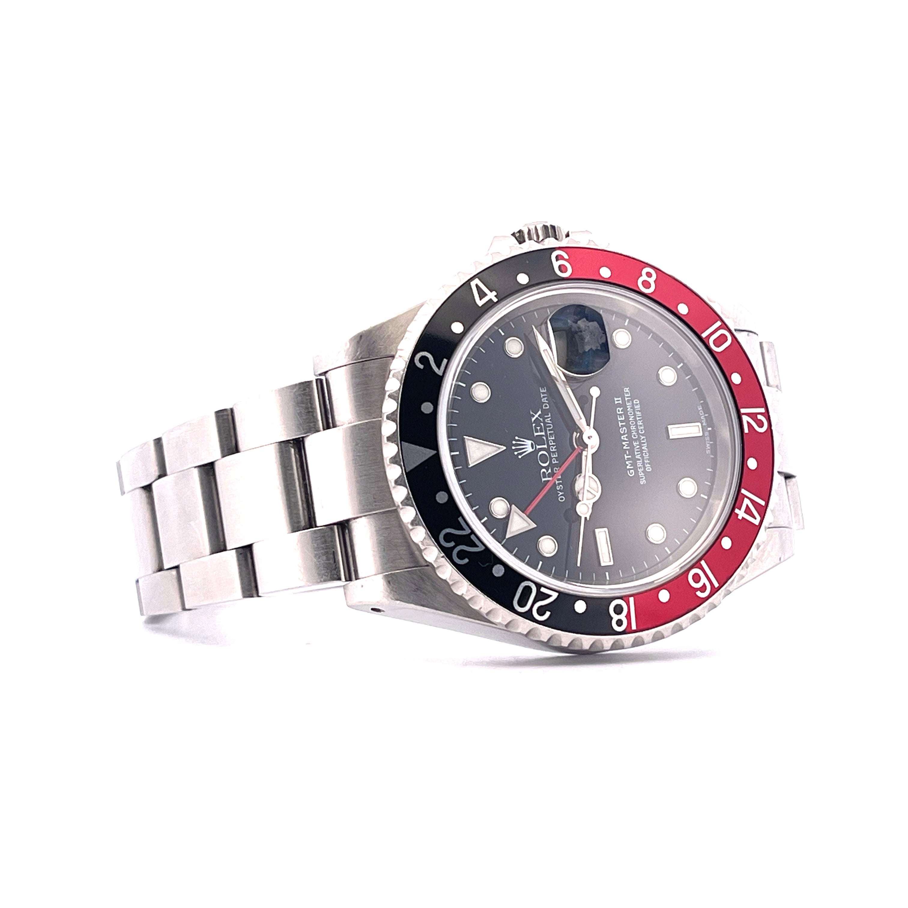 GMT-Master II Black Dial / Coke / Papers / 2003