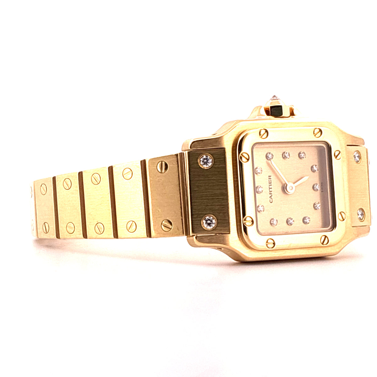 Santos Yellowgold / Service 2026 / Factory Set / ca. 1990