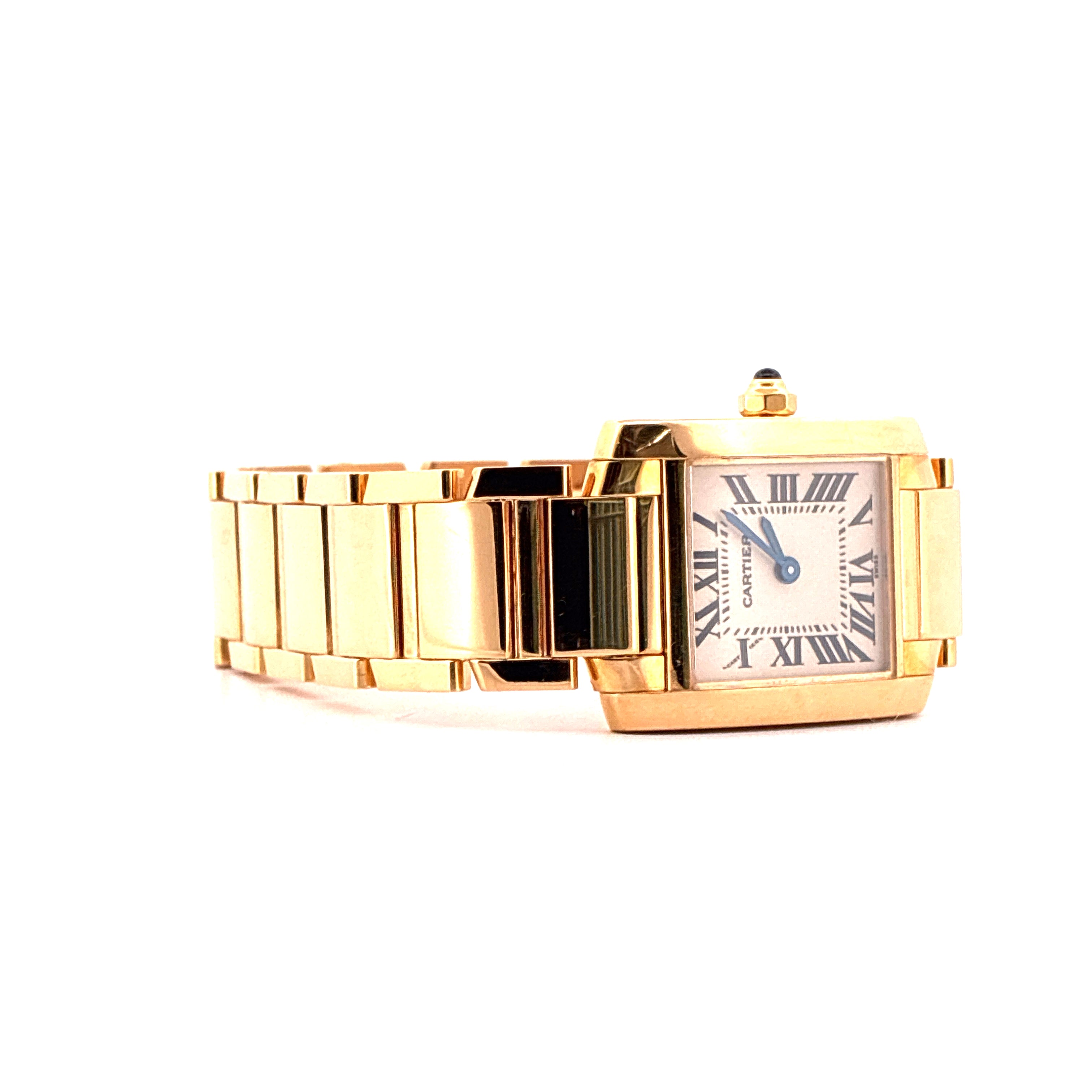 Cartier - Tank Française / Yellow Gold / Box & Papers / 1999 - [product_sku]