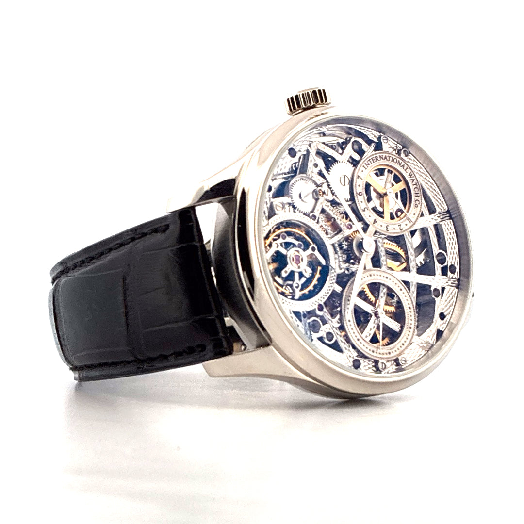 Portuguese Tourbillon Mystère Squelette Full Set / very good condt. / Service 22 / Lmt. Edt. Nr.1/50