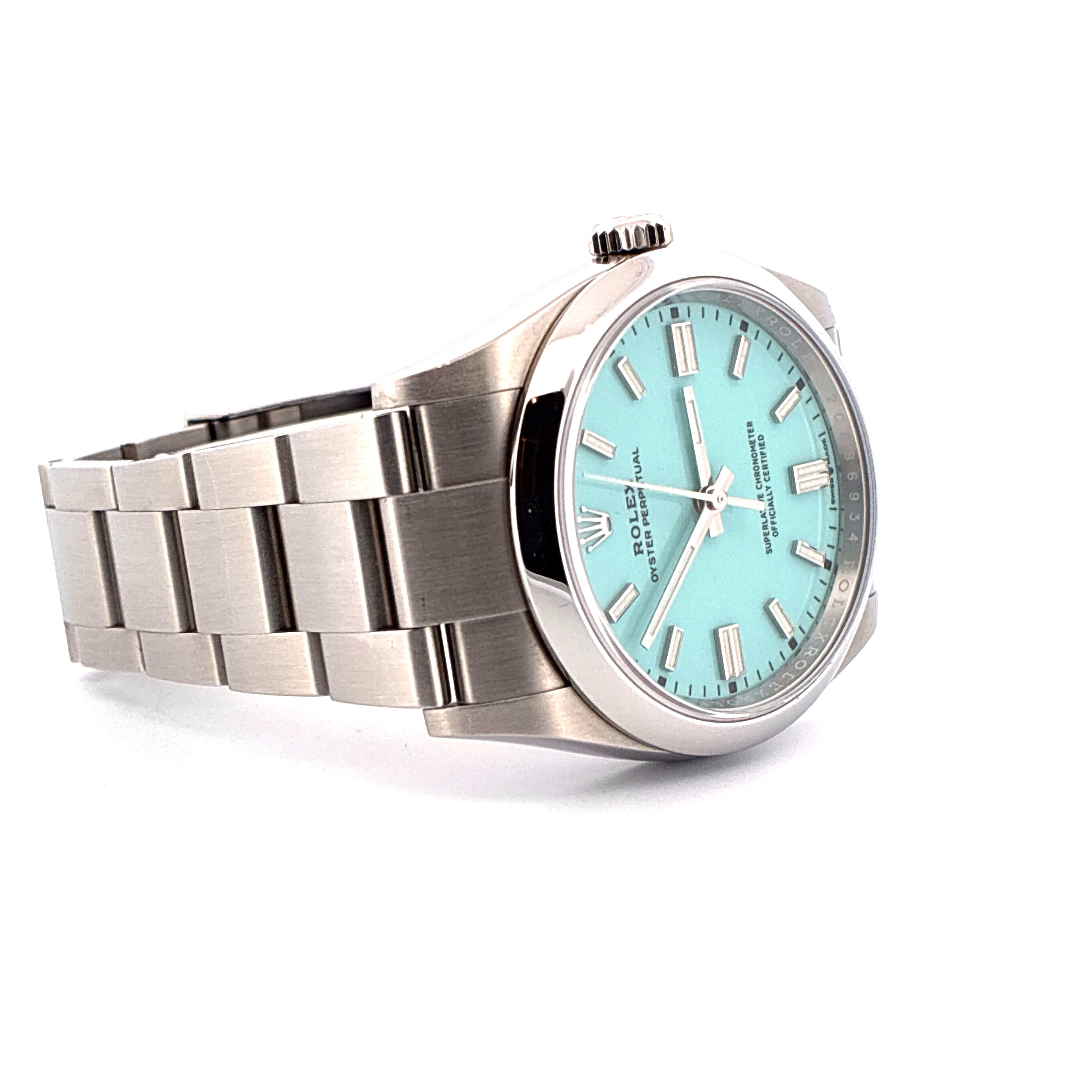 Oyster Perpetual 36 Tiffany Dial / Box & Papers / 2023