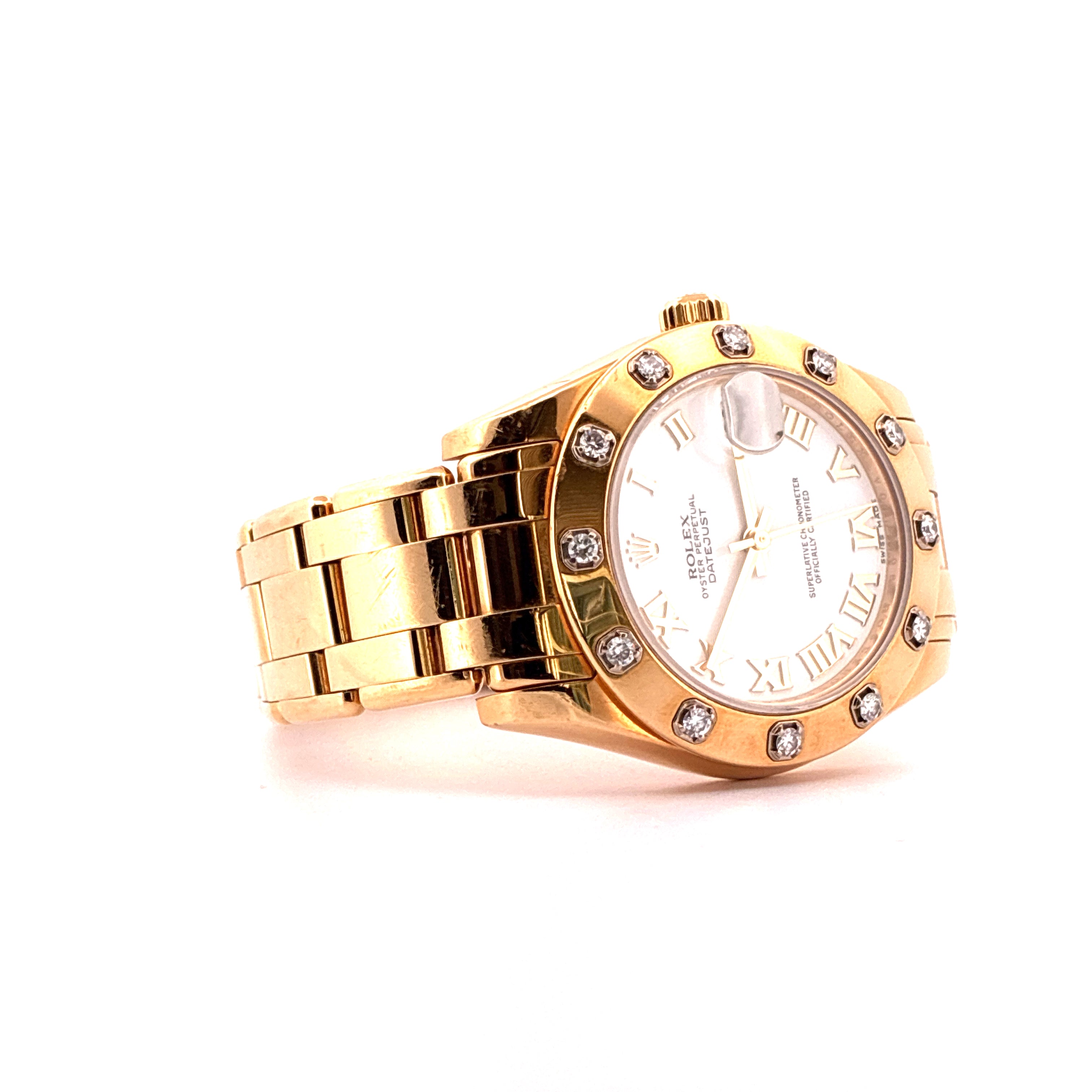 Datejust 31 / Pearlmaster / Box & Papers / 2008
