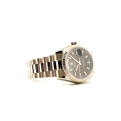 Rolex Day-Date 36 Weißgold Ref. 118239 (2015) mit Rolex Service