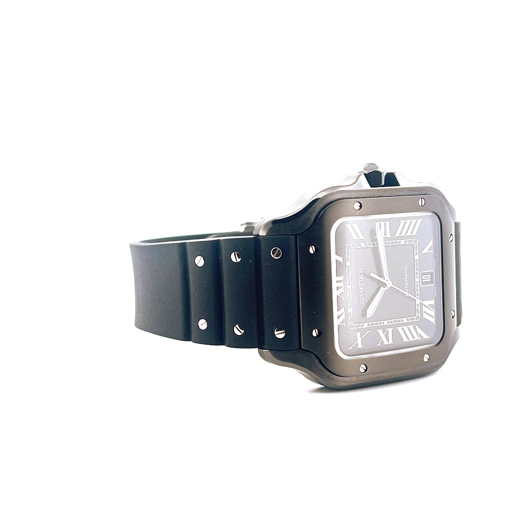 Cartier - Santos Steel & DLC - Juwelier Spliedt - [product_ Artikelnummer]