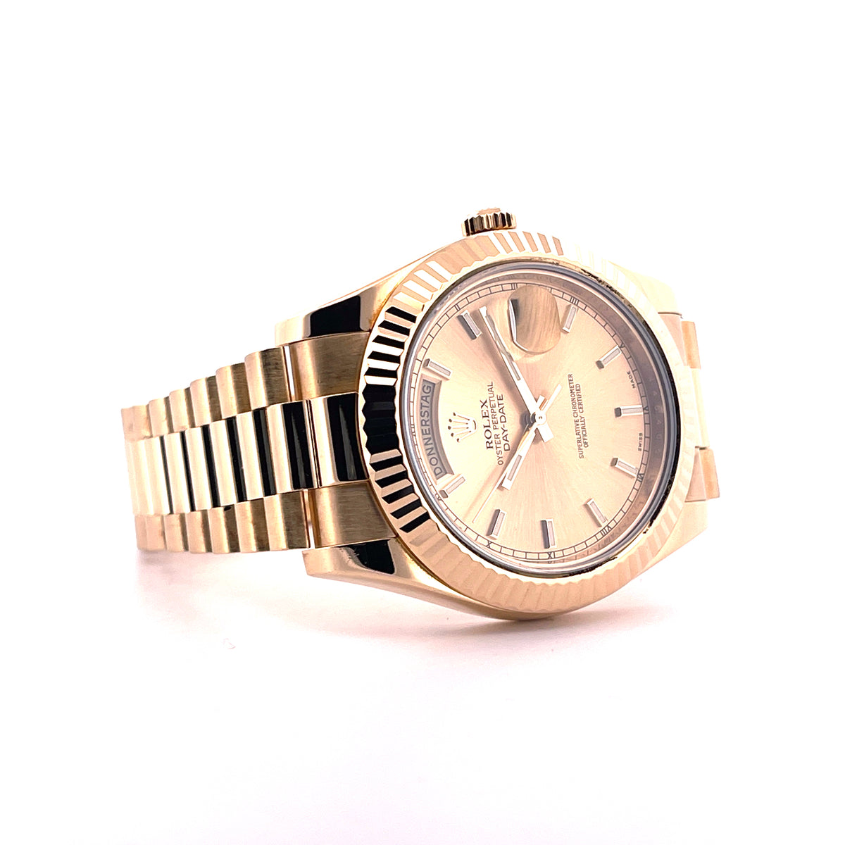 Day-Date II Gold Dial 218238 / Full Set / 2012