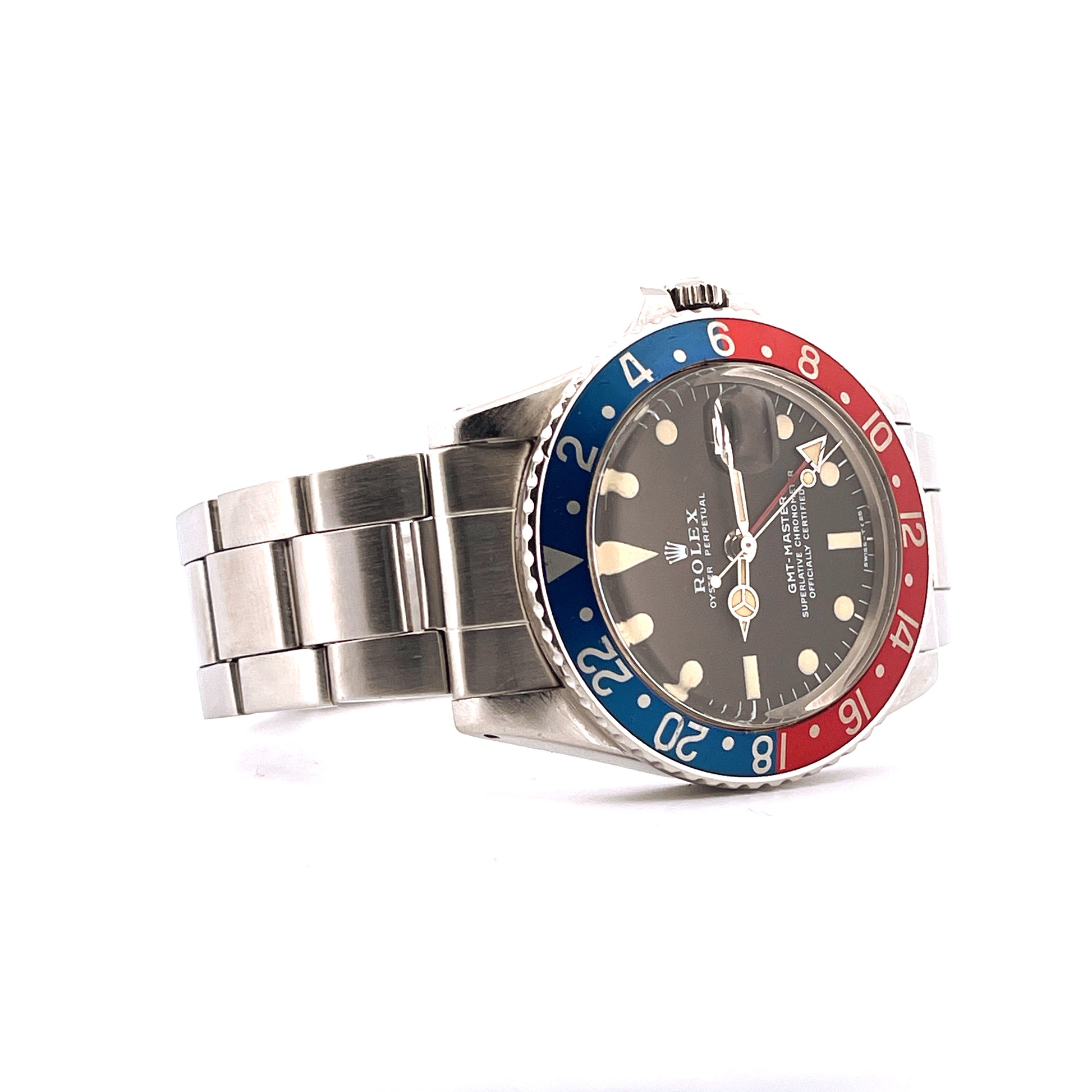 Rolex - Rolex GMT-Master Pepsi (1975) Ref. 1675 / Premium Set / Service 2022 - Juwelier Spliedt