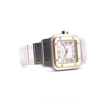 Cartier - Santos Galbée Large Model 29 x 41 Quarz / Full Set / Unpolished -1999 (Germany)- - [product_sku]