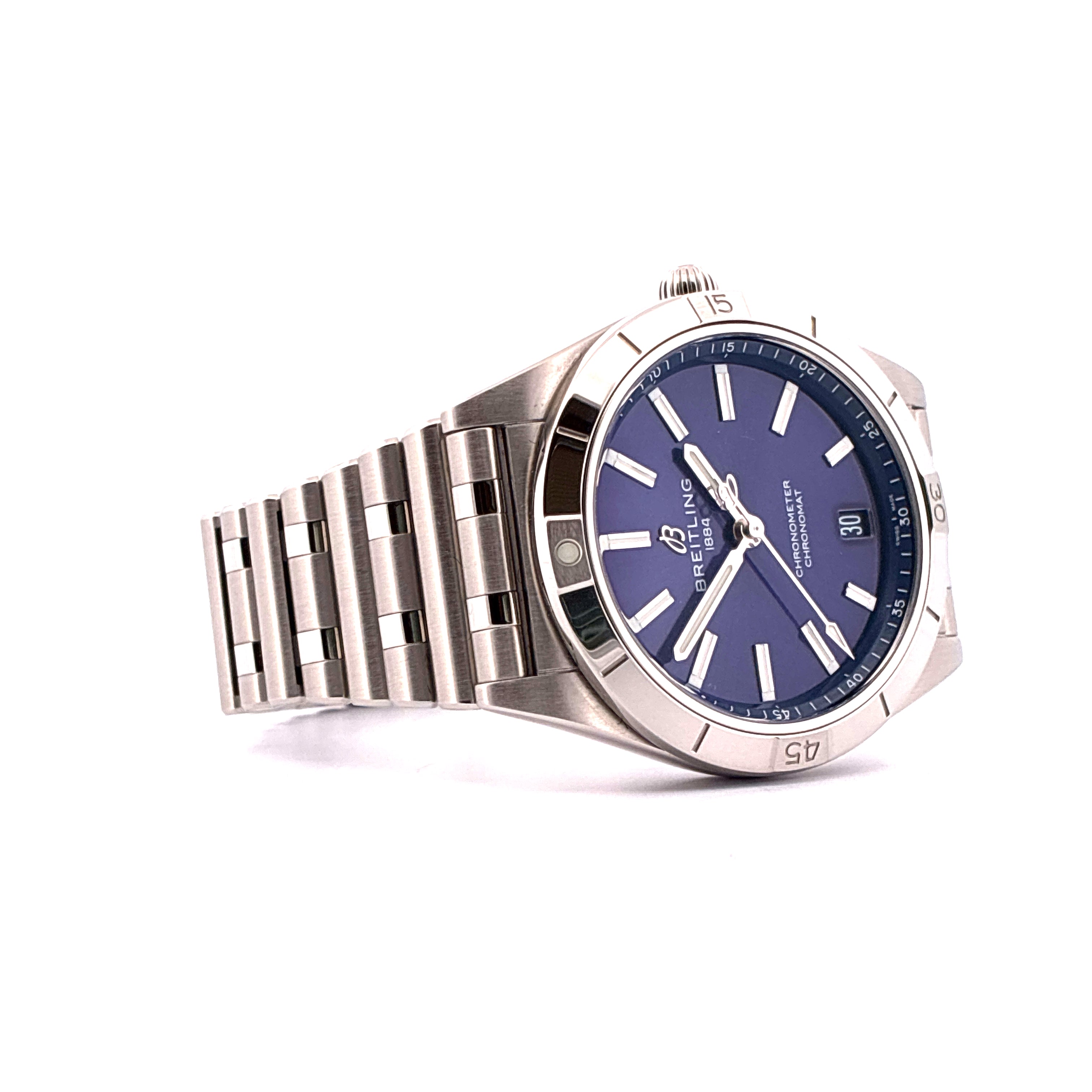 Breitling - Chronomat 36 Automatic / Blue Dial / very good condt. / Full-Set / 2026 - [product_sku]
