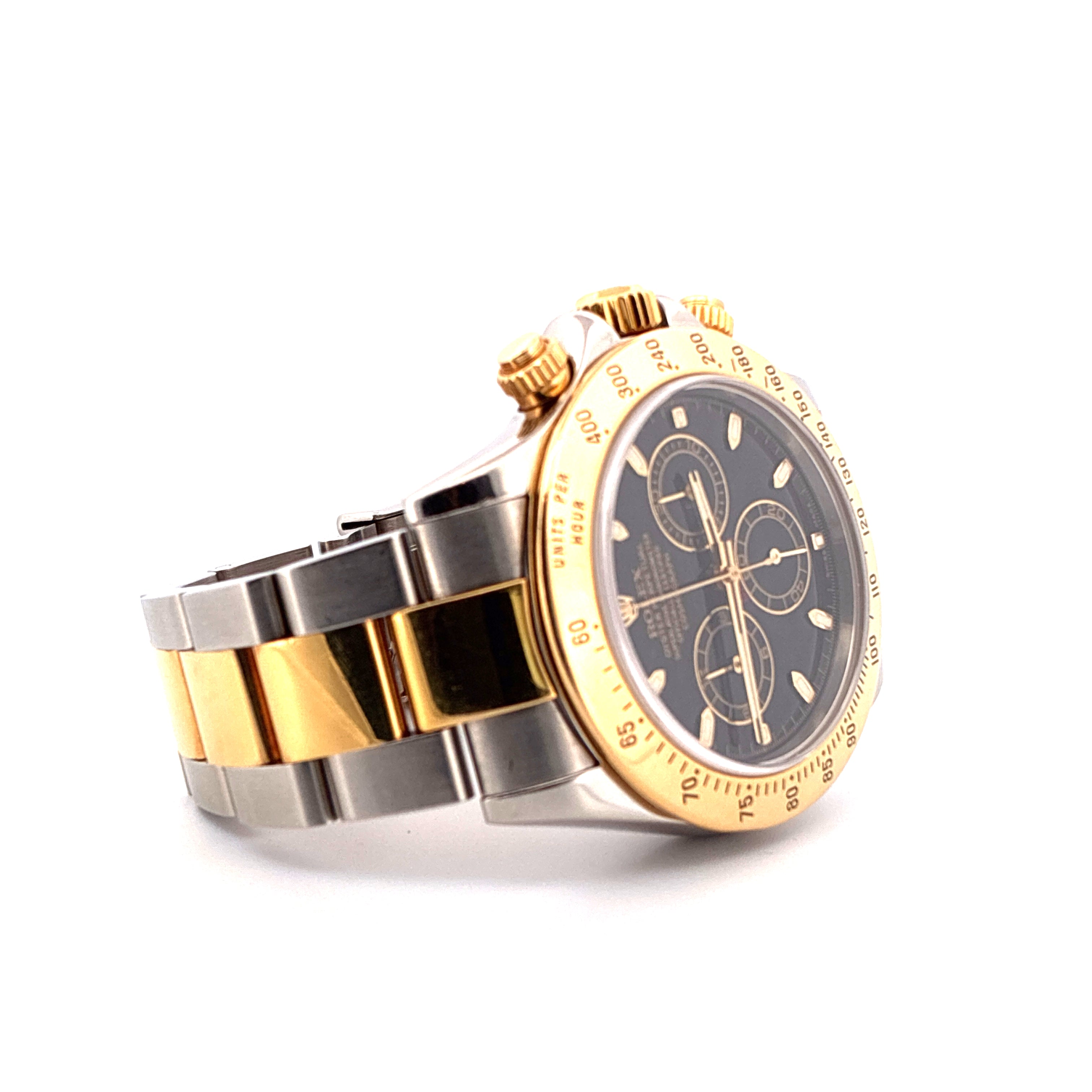 Daytona Bicolor / Black dial / 2000