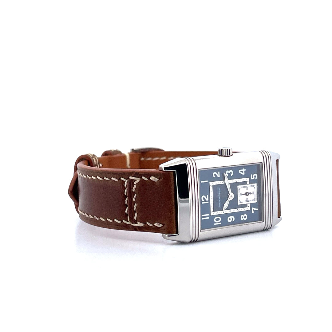 Jaeger LeCoultre - Reverso Classique Latitude / very rare / 2nd steel strap / ca. 2003 - [product_sku]