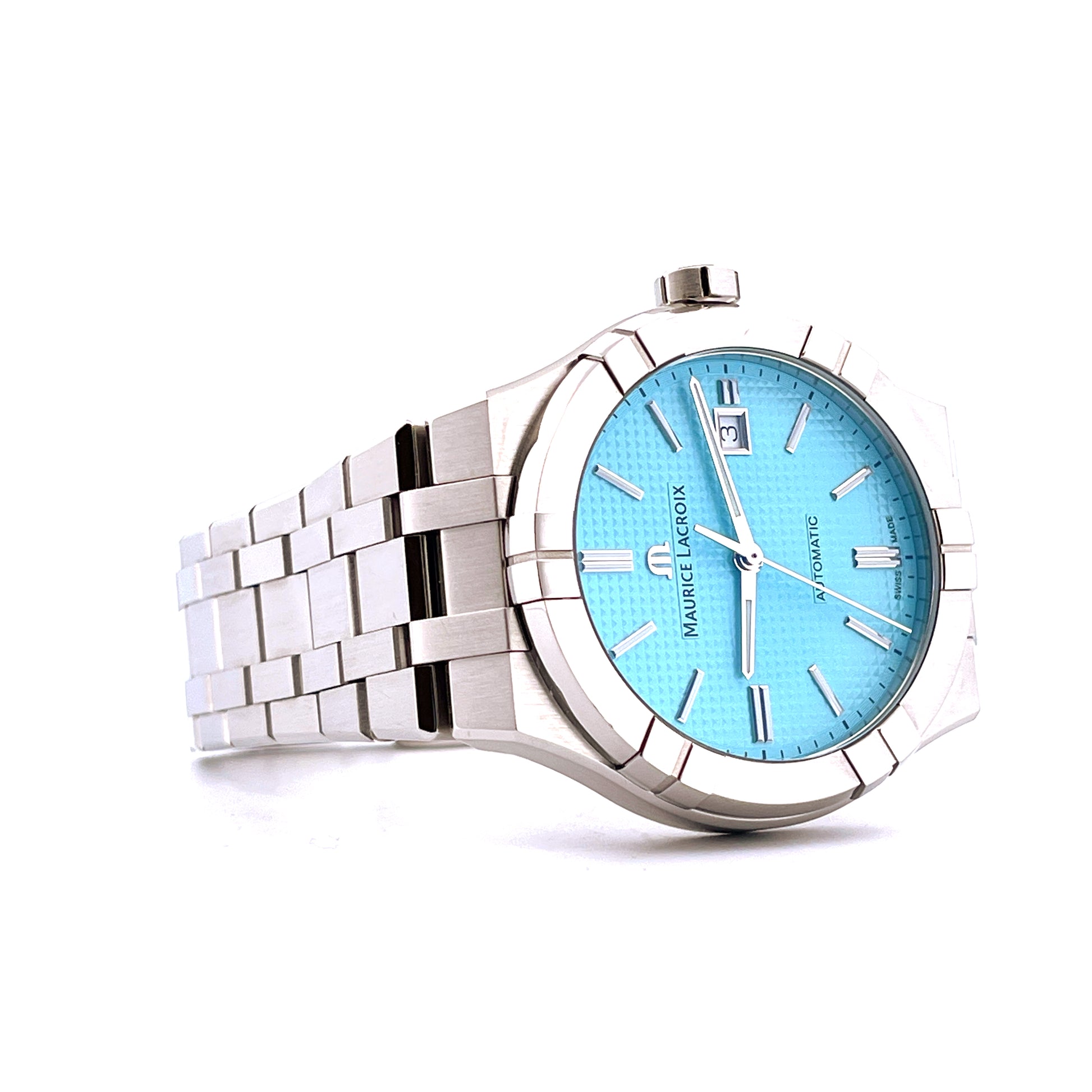 Maurice Lacroix - Aikon Automatic 42mm Tiffany Blue - Juwelier Spliedt