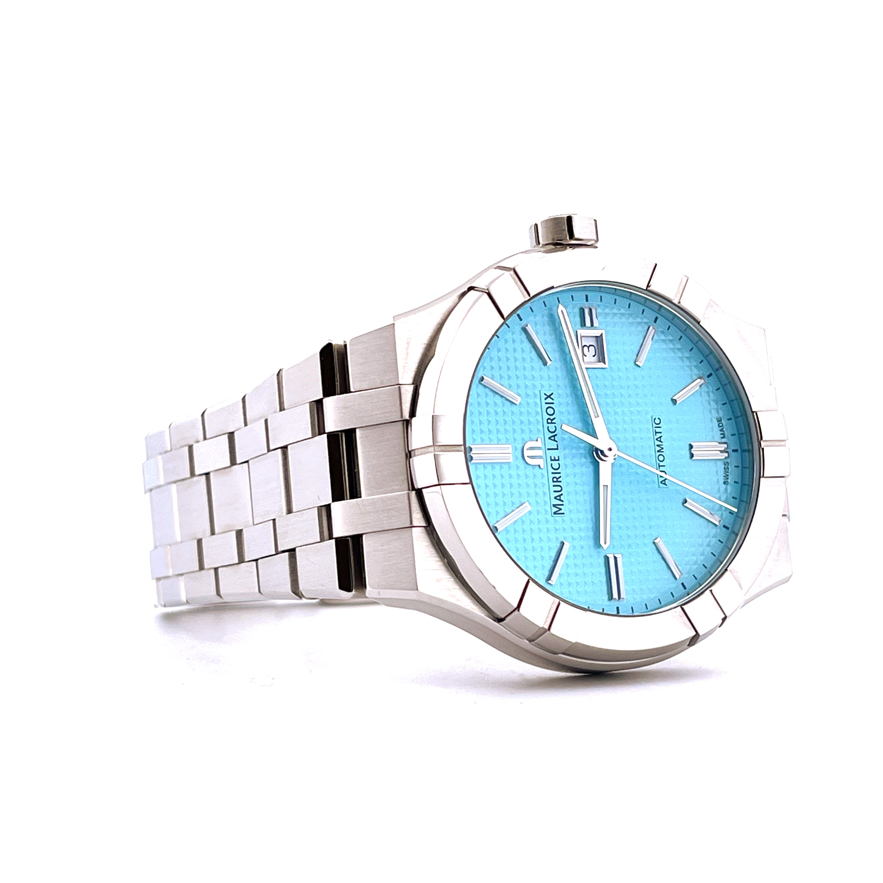 Maurice Lacroix - Aikon Automatic 42mm Tiffany Blue - Juwelier Spliedt