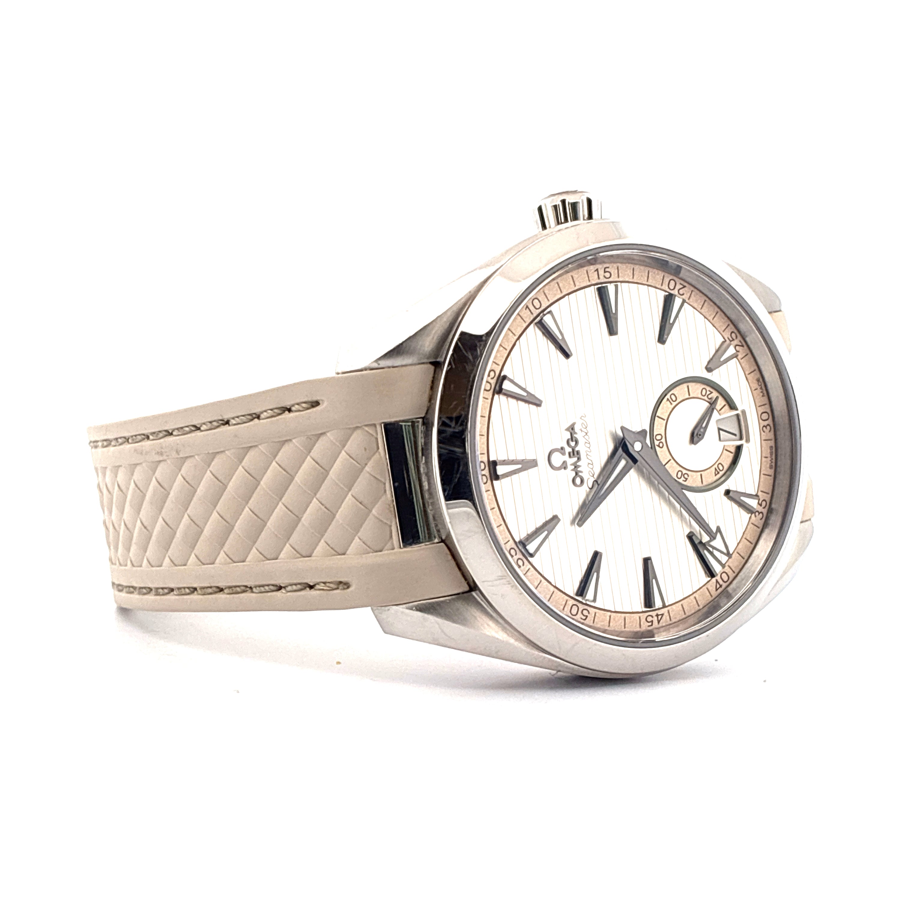Seamaster Aqua Terra small second / rubber strap / 4 years warranty / Full-Set / 2025