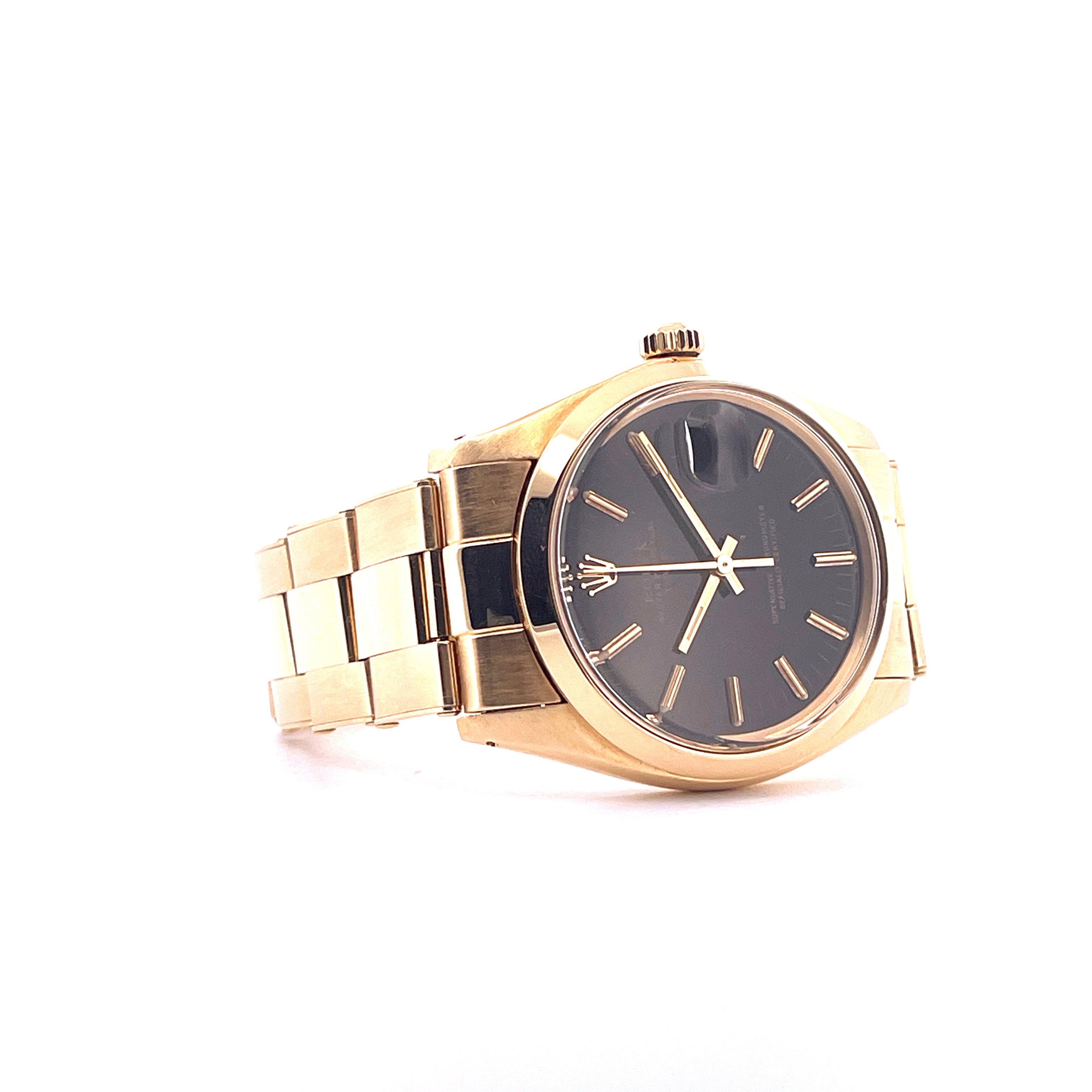 Rolex - Rolex Oyster Perpetual Date Gold (1983 / LC100) - Juwelier Spliedt