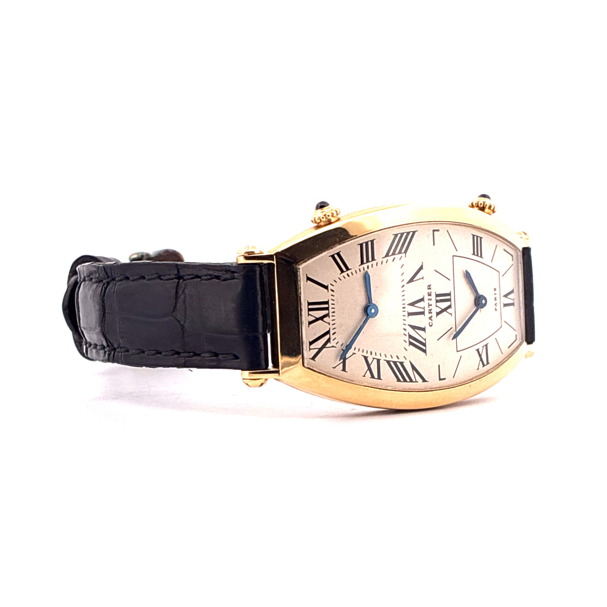 Tonneau / Paris / vintage Dial / Dual Time /  Cartier Service 2026 / very rare