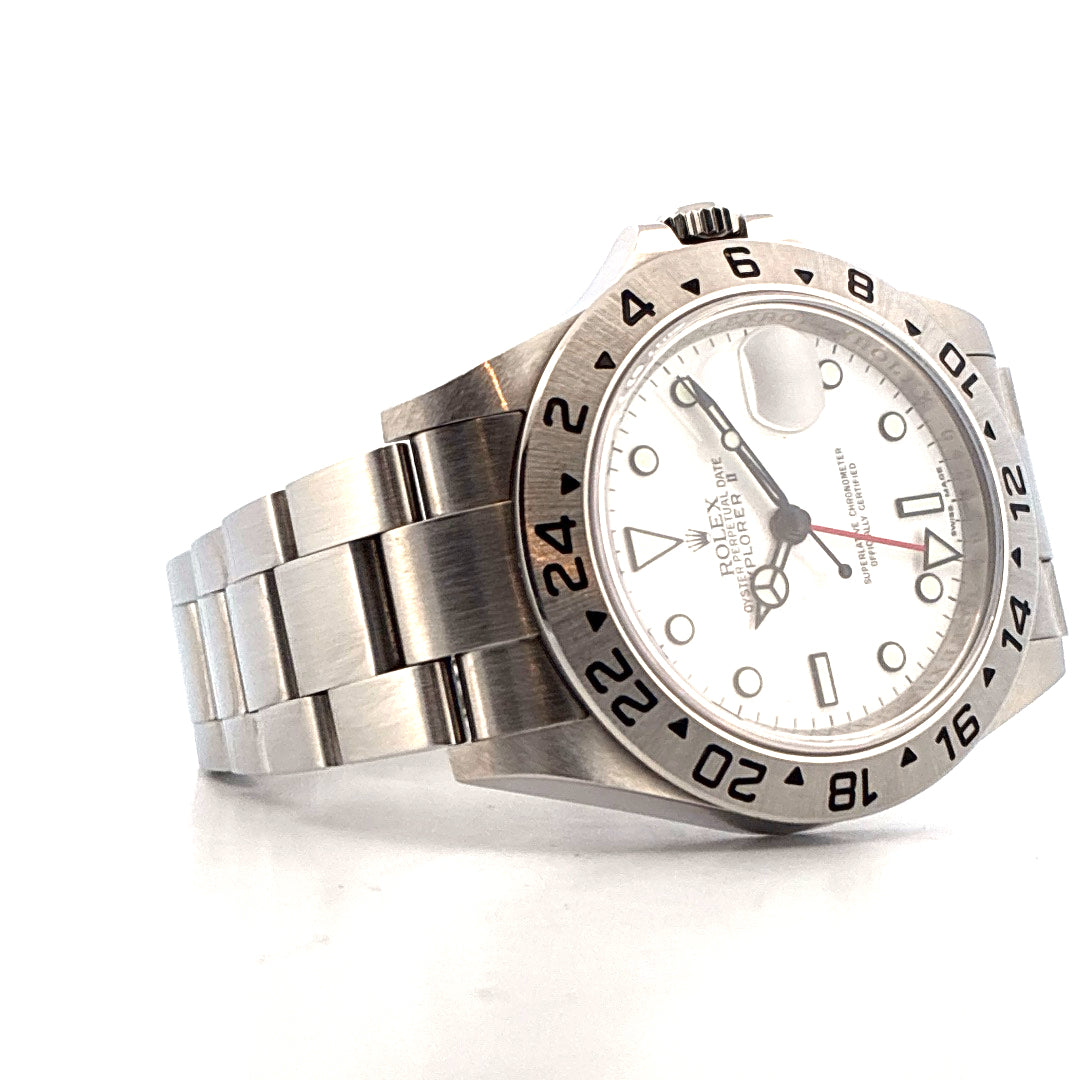 Explorer II / weißes Zifferblatt / top Zustand / sehr gutes Set / LC100 (2011)