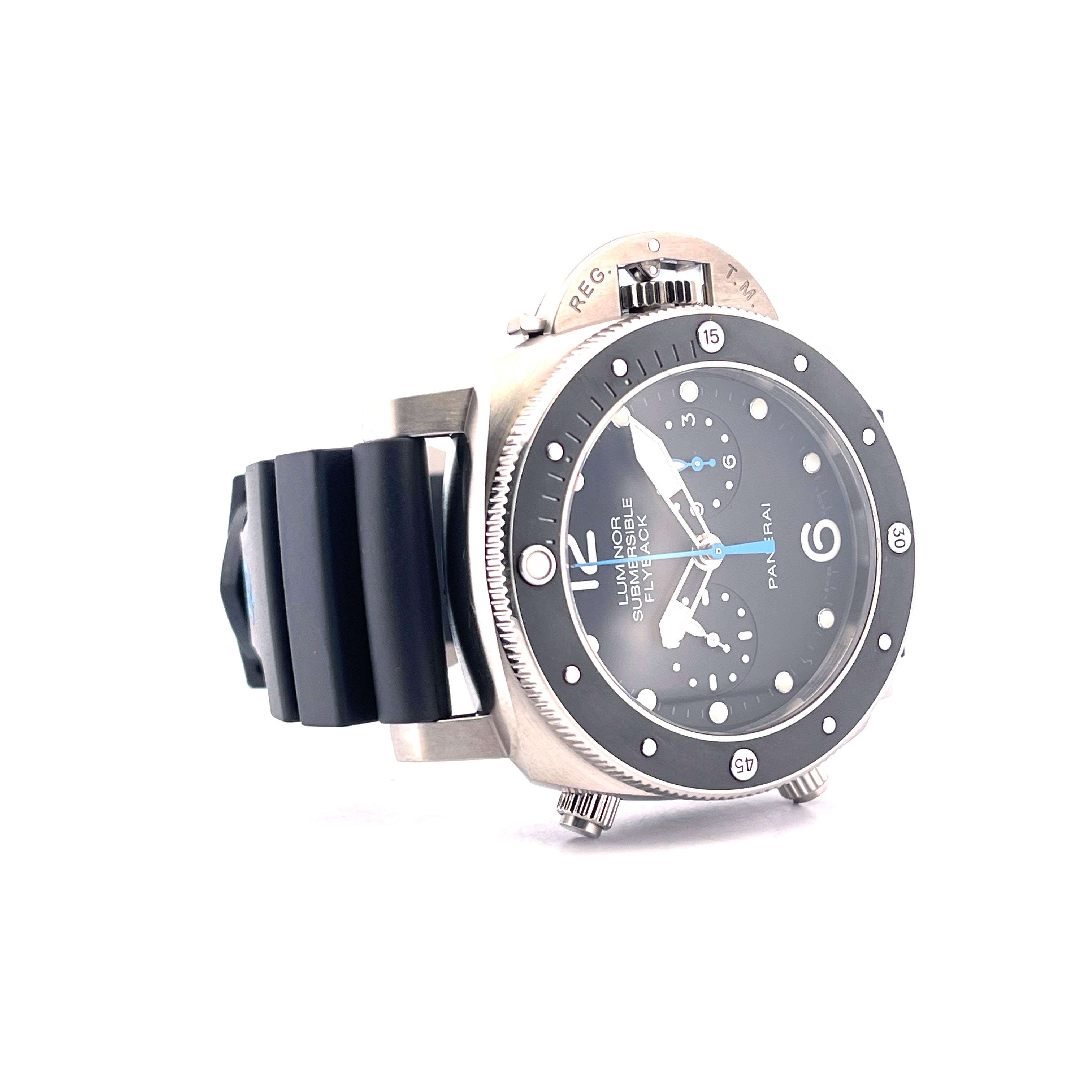 Panerai - Luminor Submersible 1950 Titan 3 Days Pam 615 47 mm / Full Set / 2. Strap / Flyback / 2005 - [product_sku]