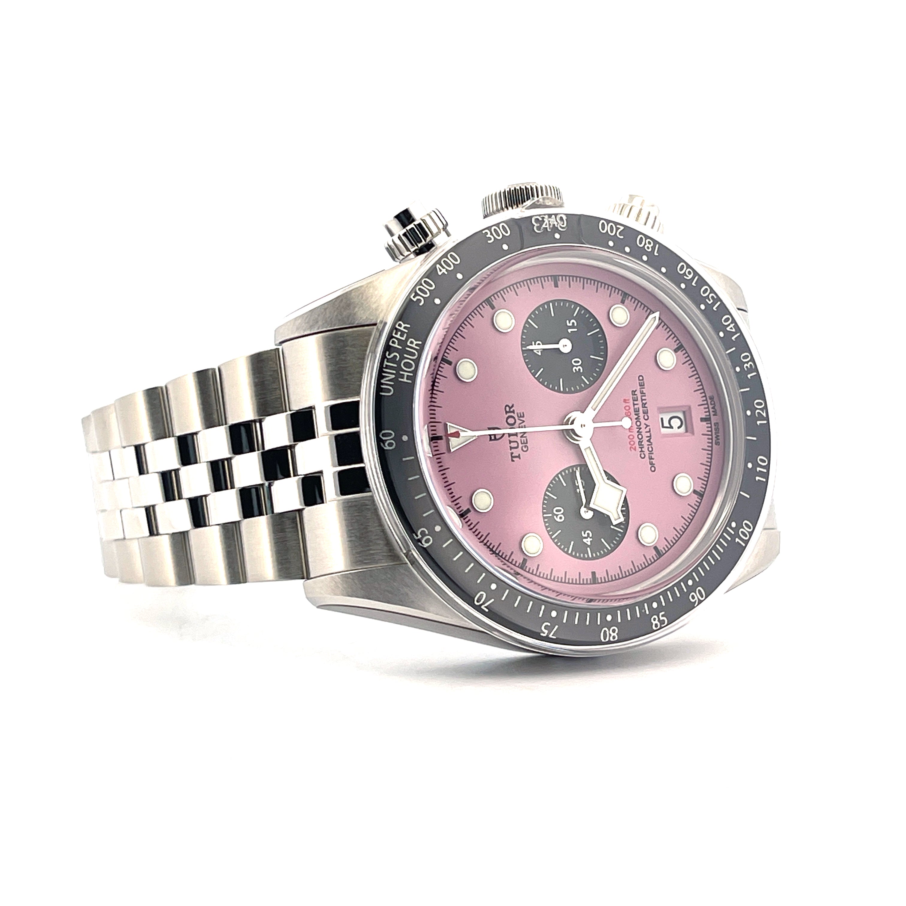 Black Bay Chrono Pink Dial / Flamingo / Inter Miami / Unworn / 2026