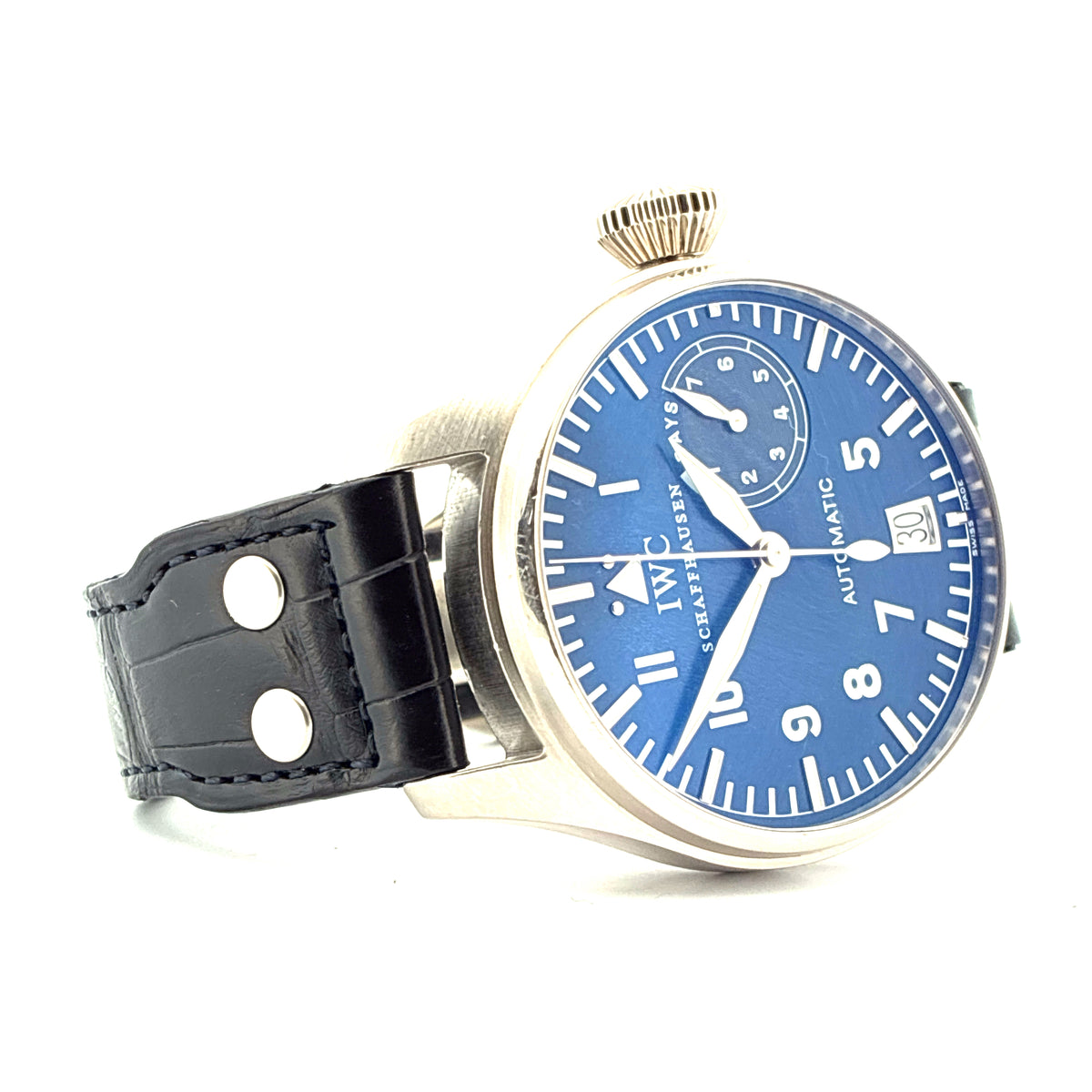 Big Pilot / Große Fliegeruhr strong LIMITED / very rare / 1 of 500 / Platinum / Full-Set / 2002
