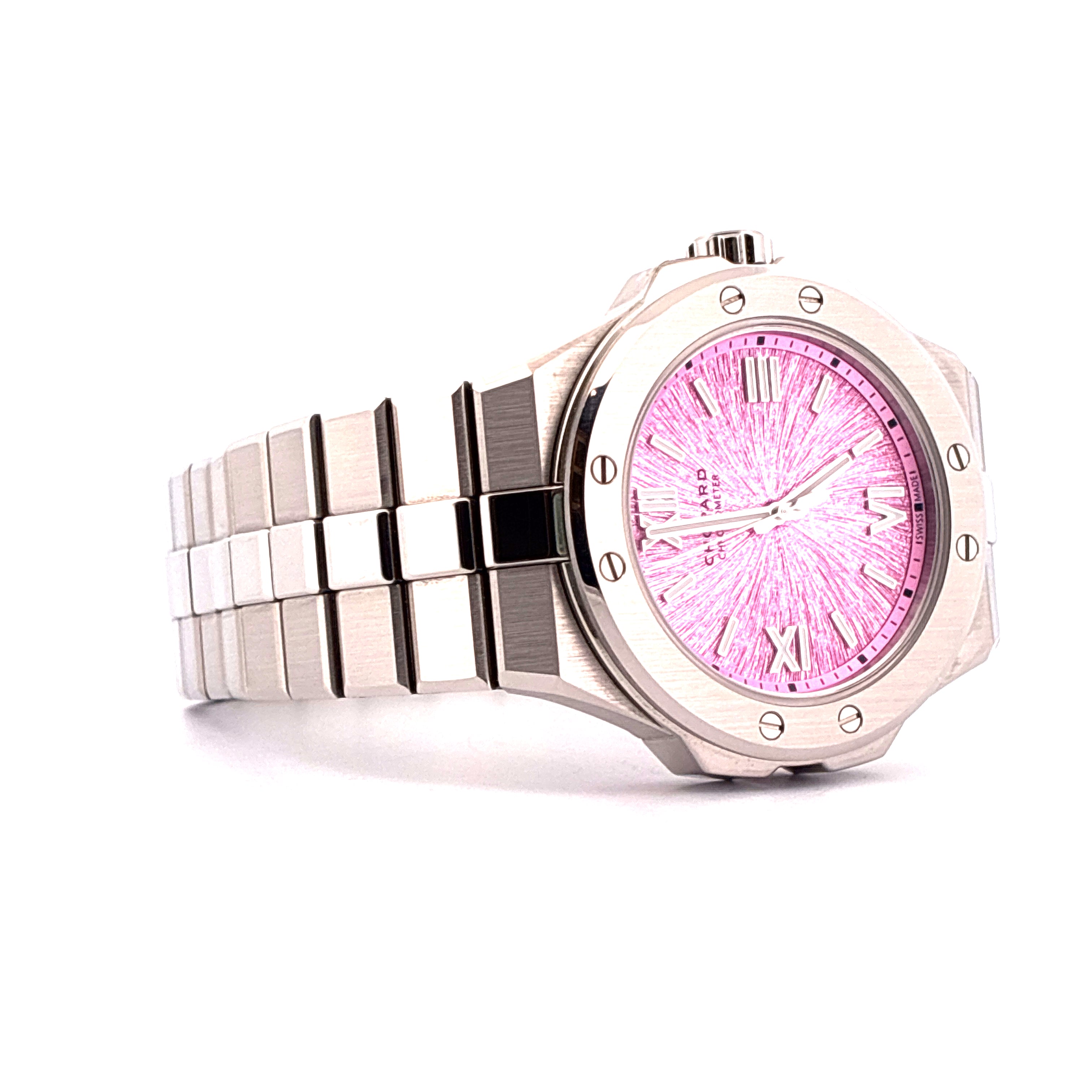 Alpine Eagle small Pink Dial 36 mm / Full Set / 2024