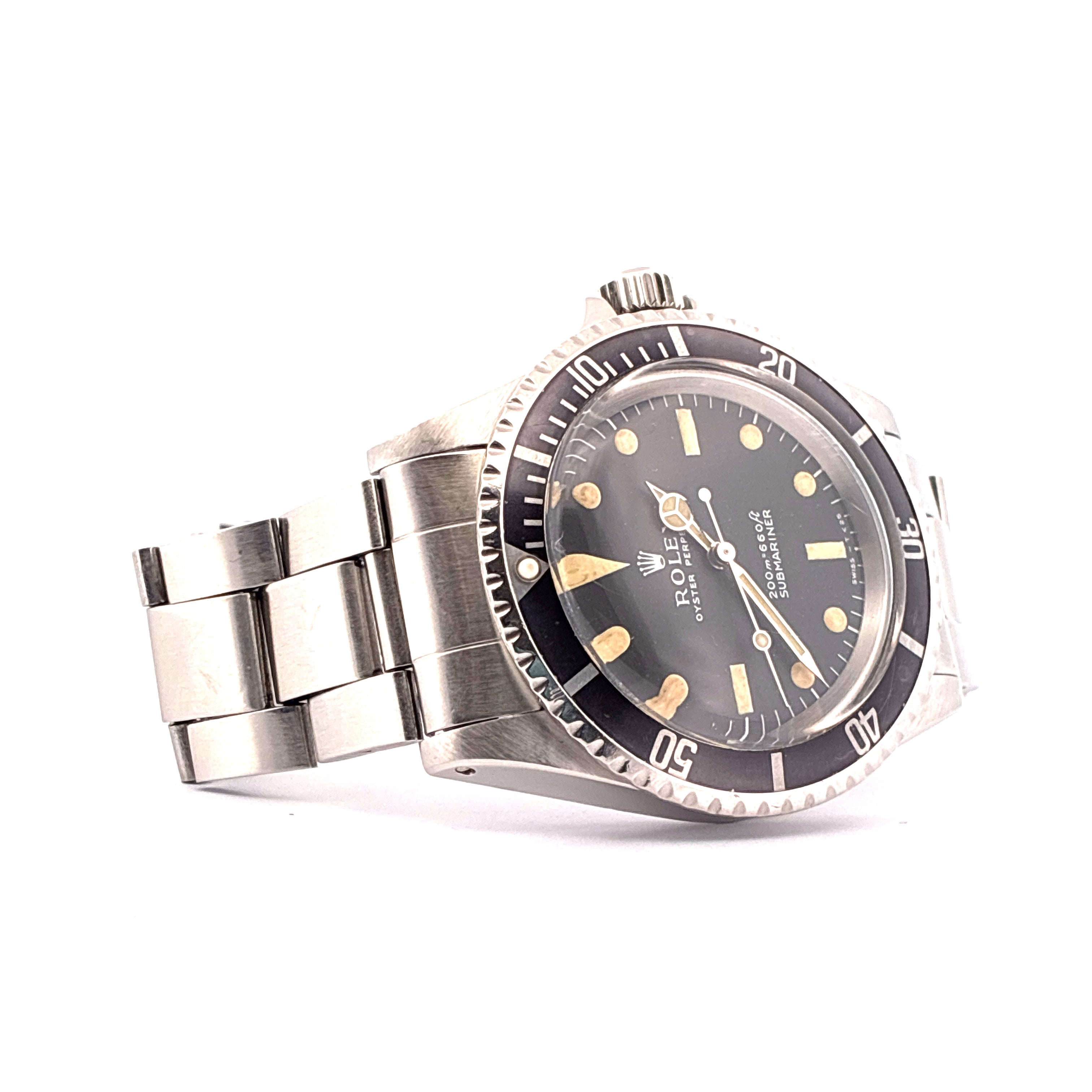 Submariner (No Date) / Vintage / Tritium / org. Box / not polished / 1969 - 1970