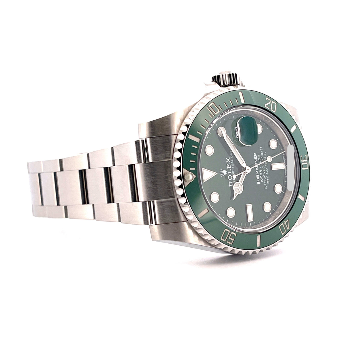 Submariner Date Hulk 116610LV / Full Set + Links / LC100 / 2020