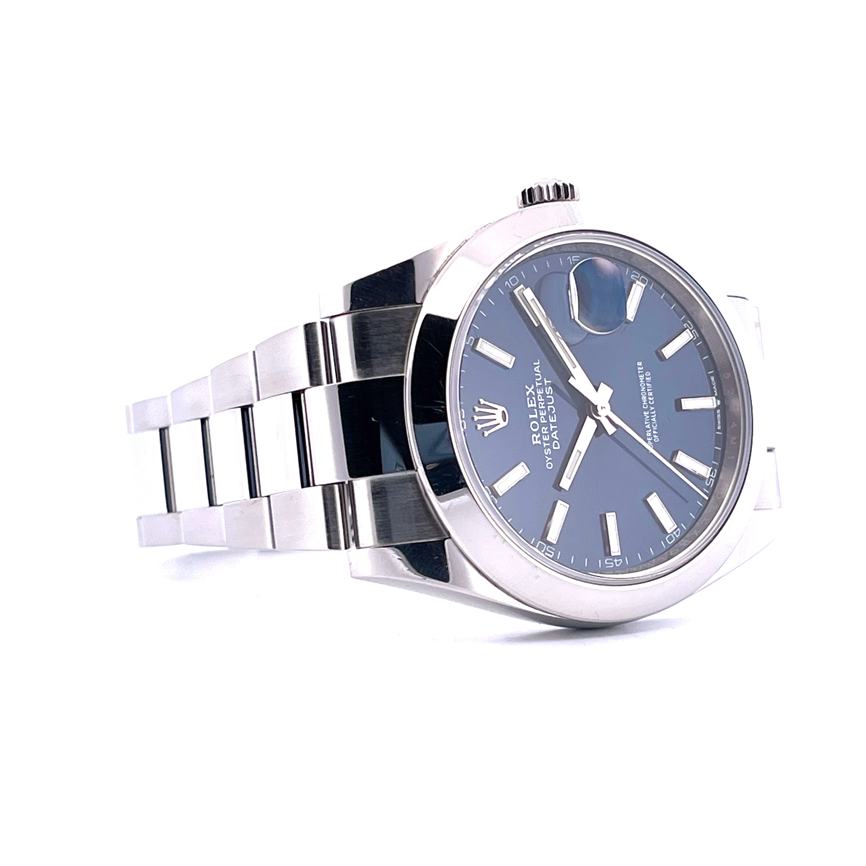 Rolex - Rolex Datejust 41 Oyster Blue - Juwelier Spliedt