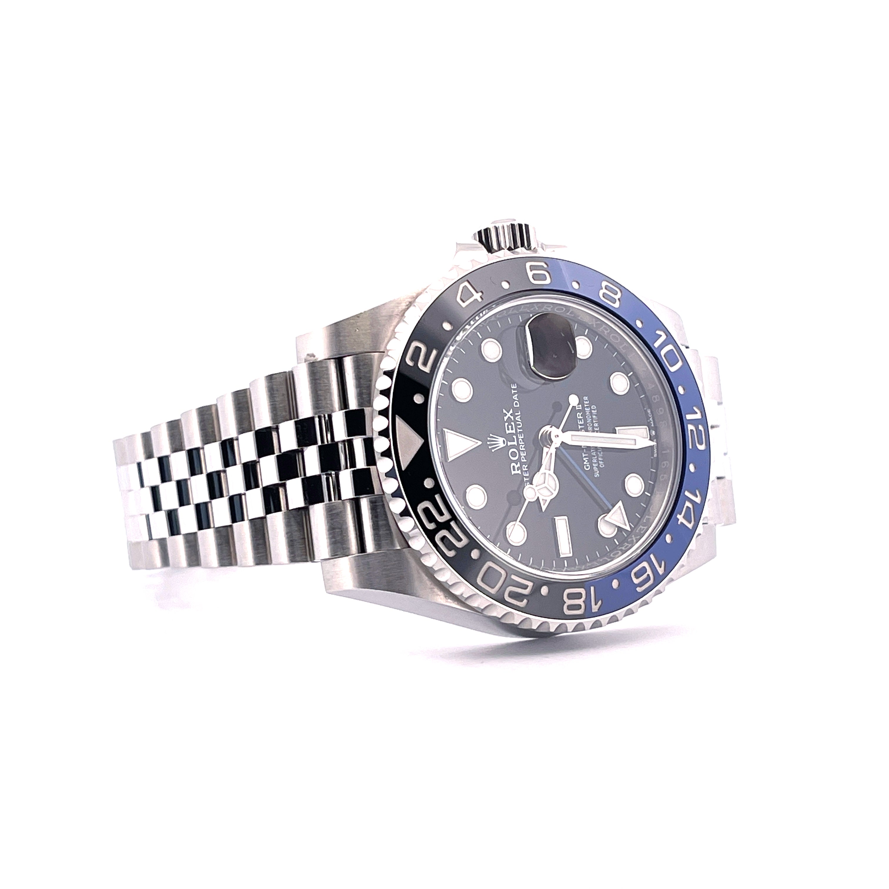 GMT-Master II Batman Jubilee / very good Condition / LC100 / Box and Paper / 2020