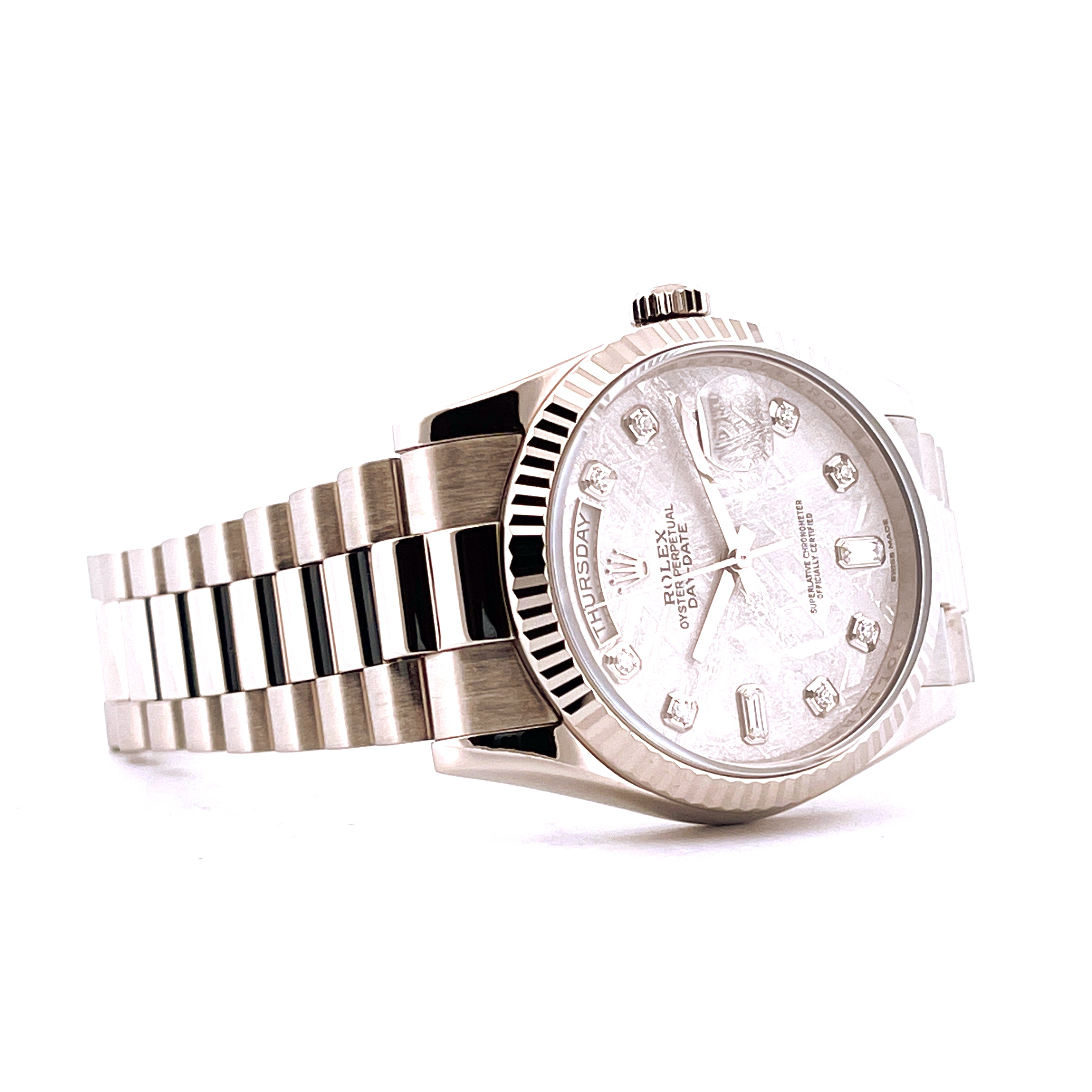 Rolex - Rolex Day-Date 36 Meteorit Whitegold (2017) - [product_sku]