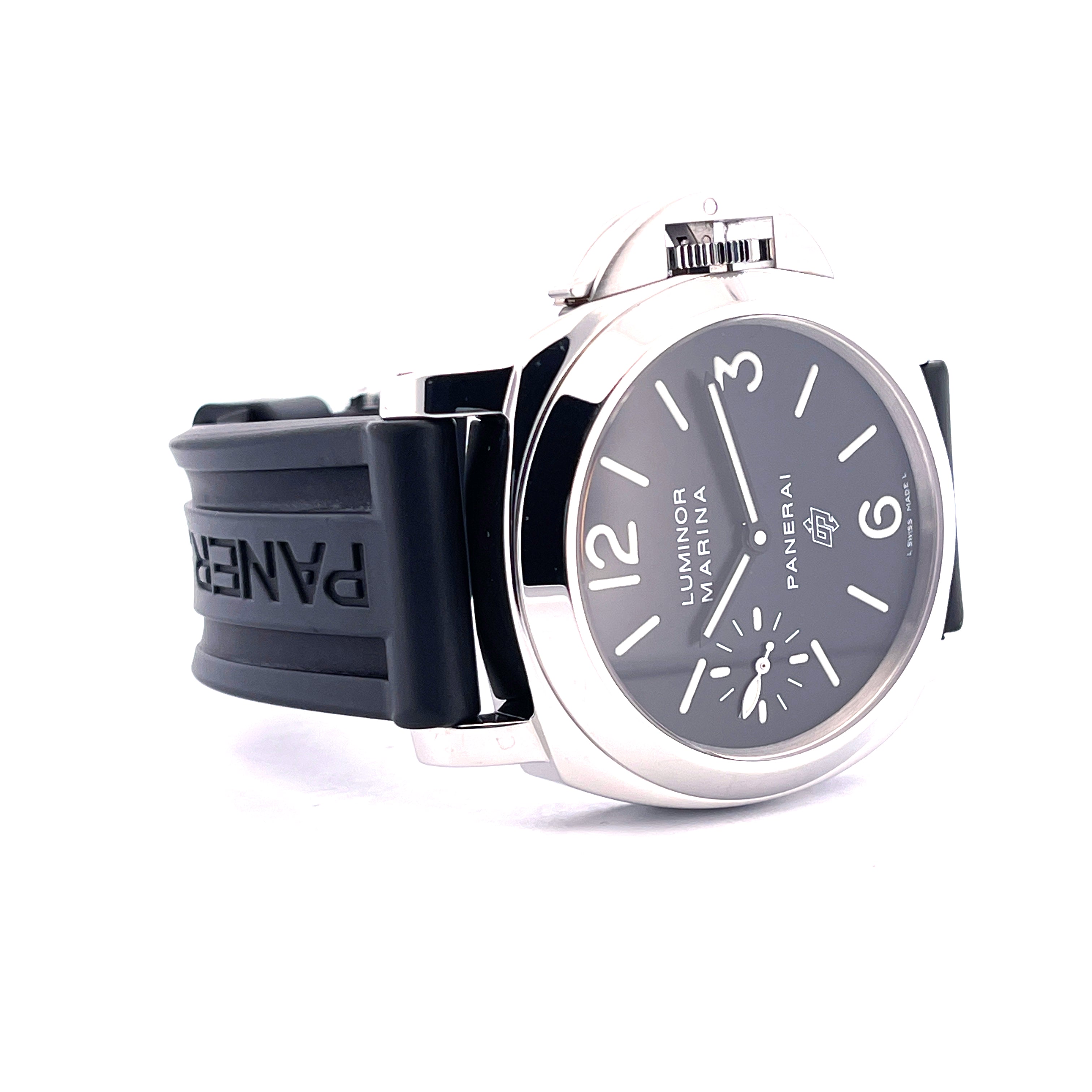 Panerai - Luminor Marina Logo Steel / Extra Strap / Full Set / premium Condition / 2011 Germany - [product_sku]
