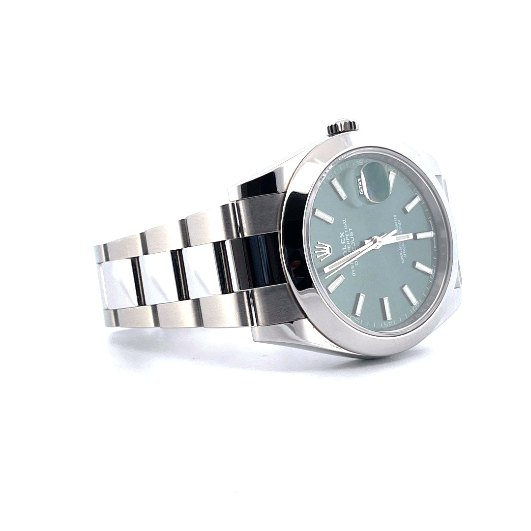 Datejust 41 Ref. 126300 Wimbledon Jubilee / box and papers / very good condition / 2019