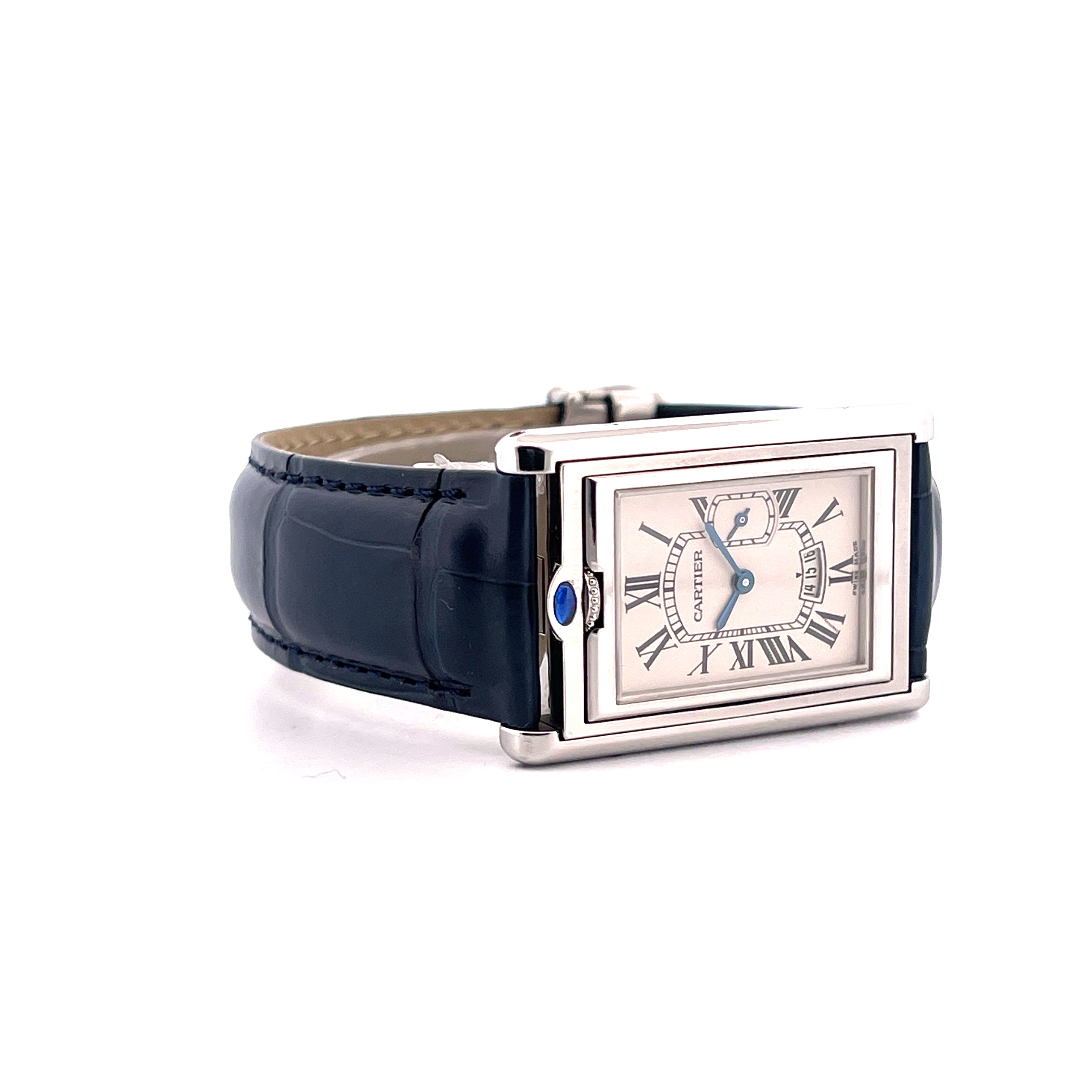 Cartier - Tank Basculante / Full Set / Service Cartier 2024 / very good Condition / 1999 - [product_sku]