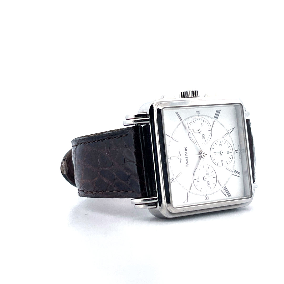 Marvin 1850 Jubilee Chronograph Tetra Limited Edition 400 pieces / sehr guter Zustand (ca. 2000) - Juwelier Spliedt
