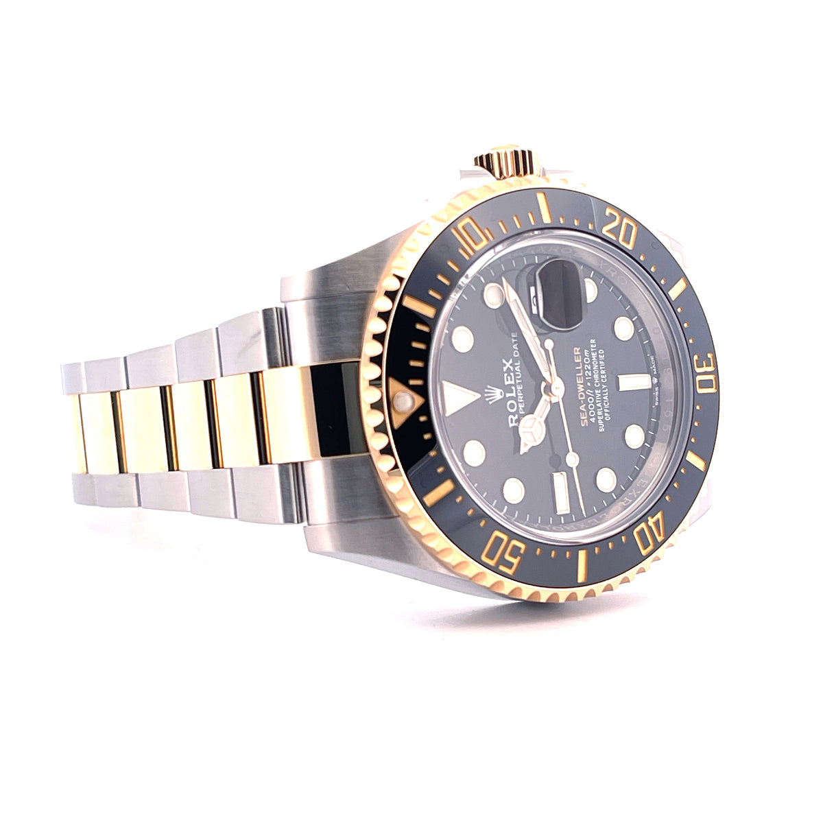 Sea-Dweller Black Dial Two Tone / Premium Full Set incl. Invoice / 2020