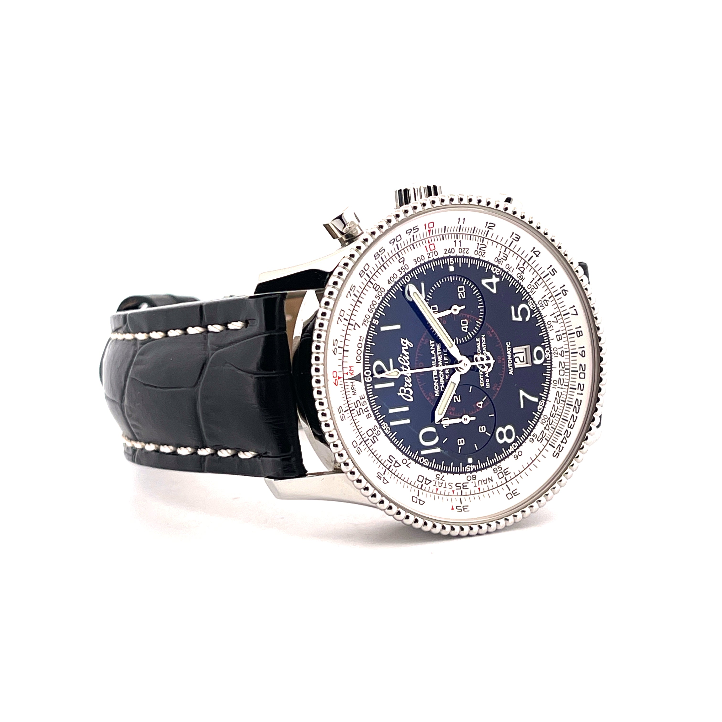 Breitling - Montbrillant Steel / Full Set / very good Condition / 2003 - [product_sku]