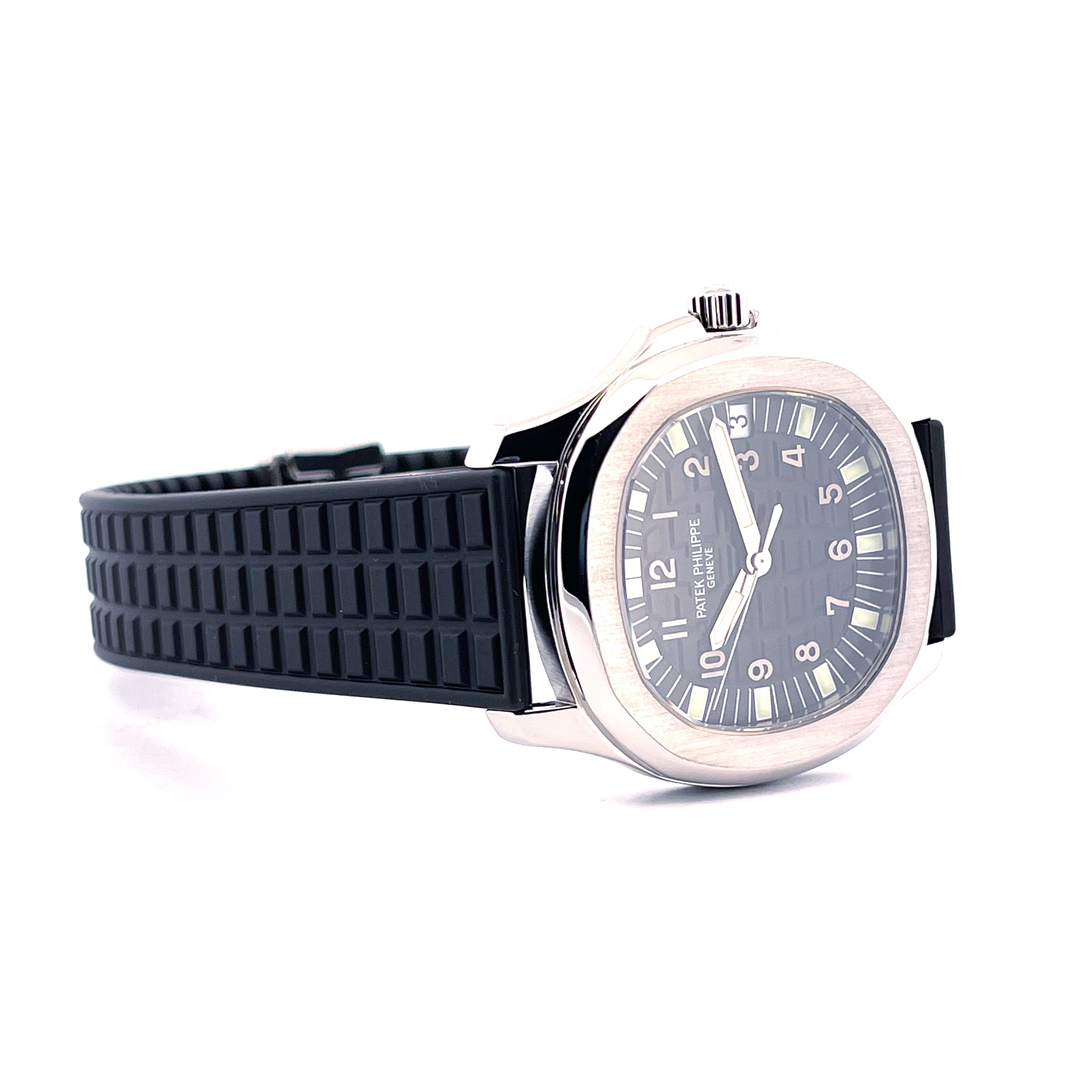 Patek Philippe - Aquanaut 38 mm 5065A-001 / New Rubber / incl. Steel Bracelet / Service 2025 / premium Condition / Box and Paper / Germany 2000 - [product_sku]