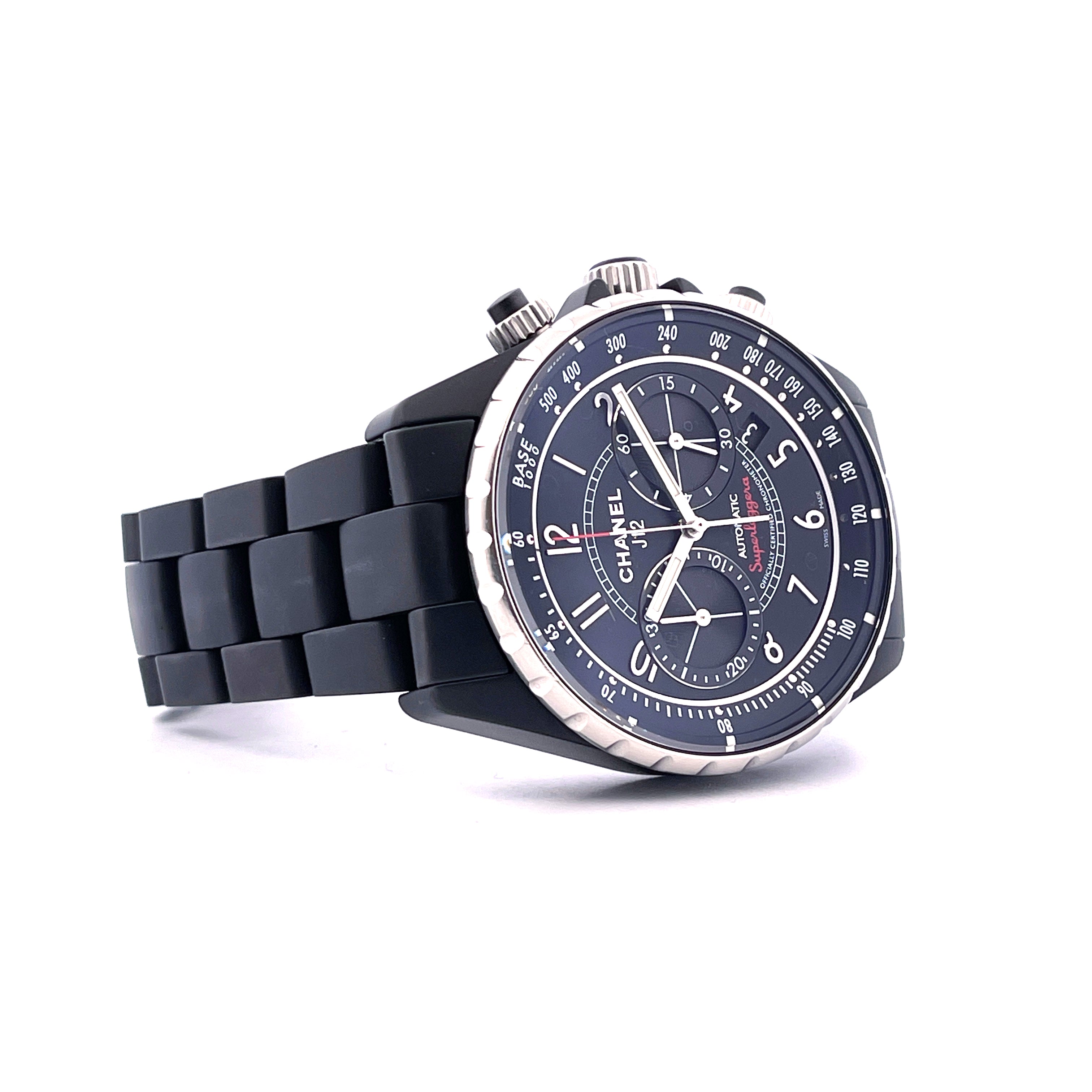 chanel - J12 Super Reggera Chronograph / Ceramic / Full Set / 2014 - [product_sku]