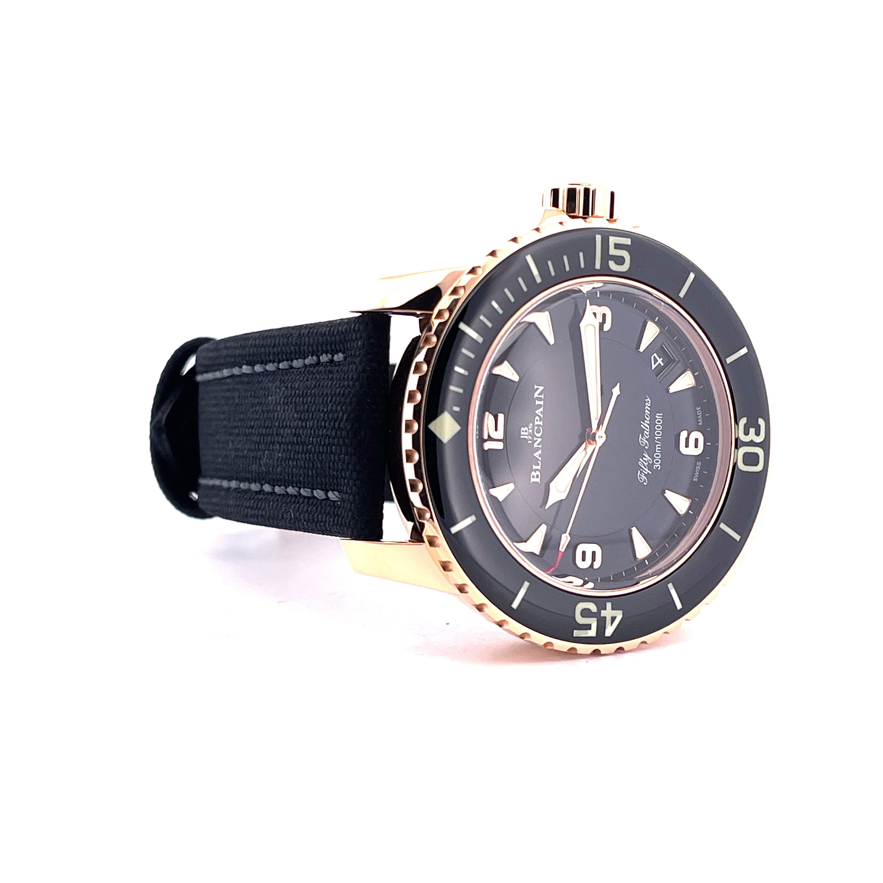 Blancpain - Fifty Fathoms Automatique Roségold / Full Set / pretty Condition / 2025 - [product_sku]