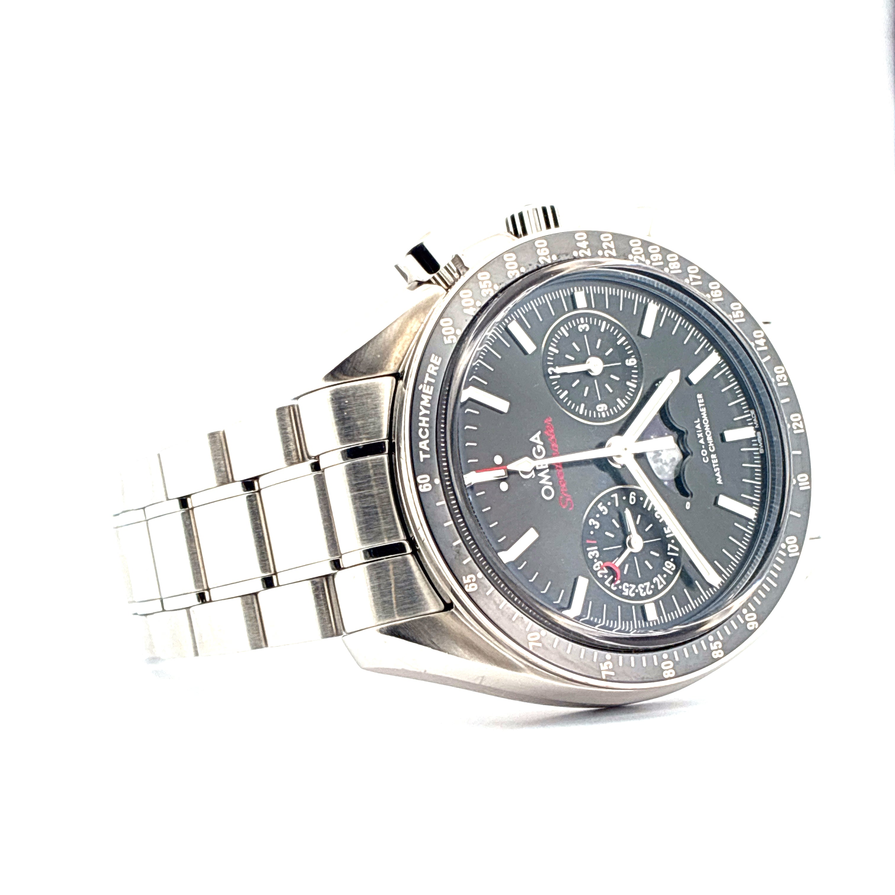 Speedmaster Moonwatch Moonphase /  Stainless steel strap / 20cm wrist size / Full-Set / 2020