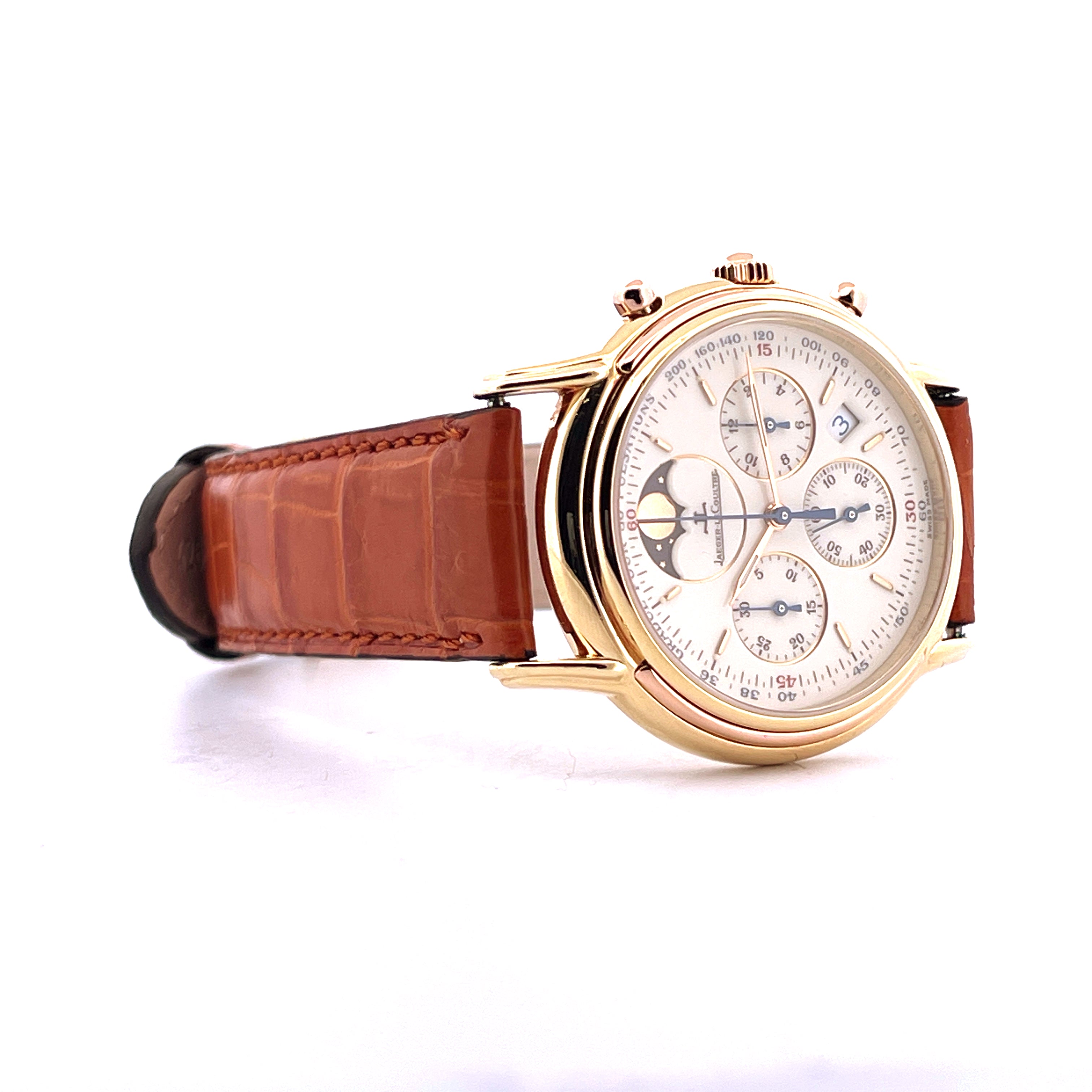 Jaeger LeCoultre - Jaeger LeCoultre Jaeger-LeCoultre Odysseus Chronograph Moonphase Yellowgold - Juwelier Spliedt