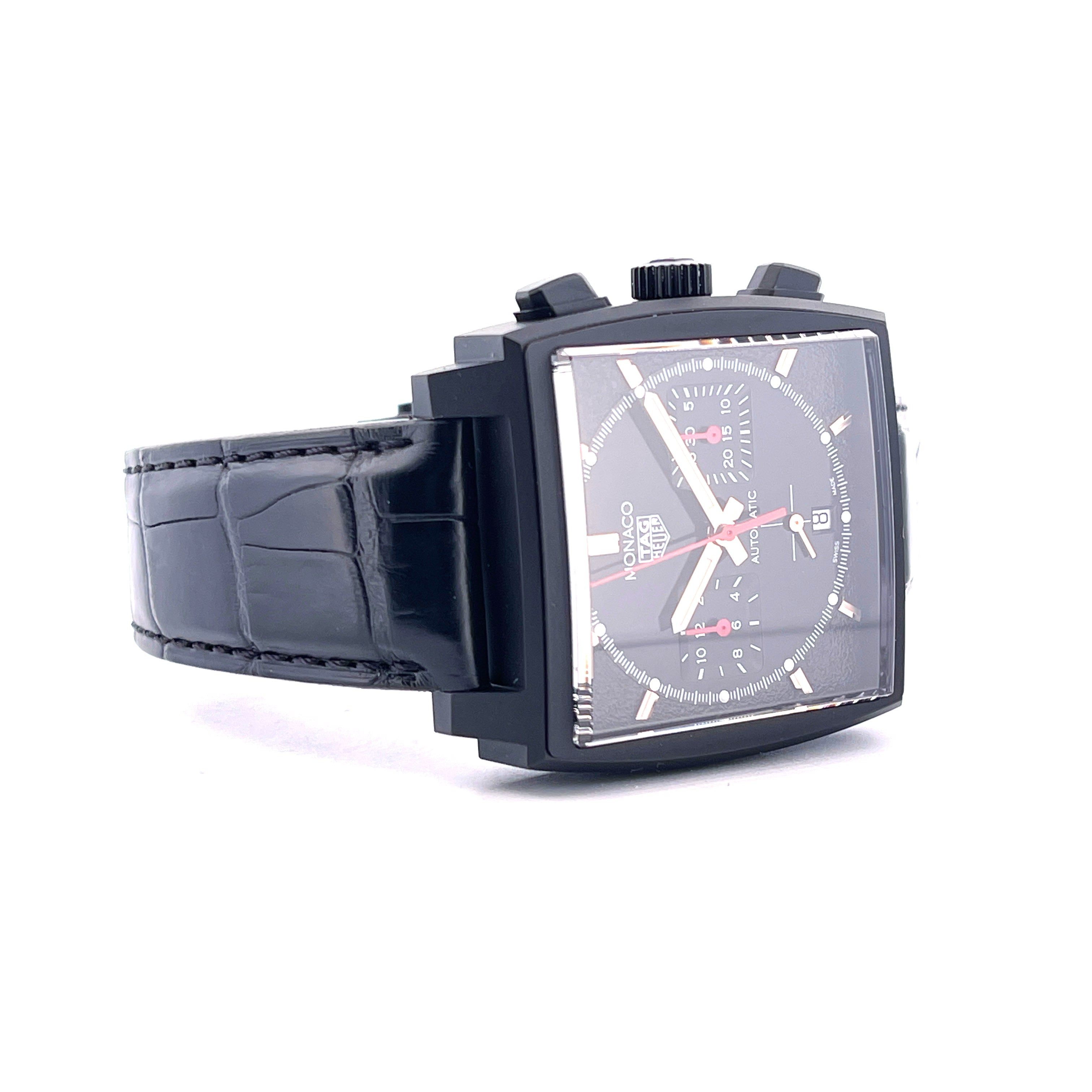 Tag Heuer - Monaco "Dark Lord" Titan / Service 2026 / very good Condition - [product_sku]