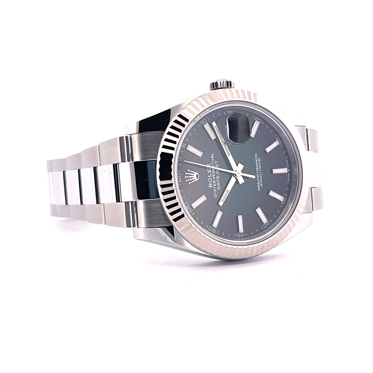 Datejust 126334 Green "Ombre" / Full Links / Full Set / 2026