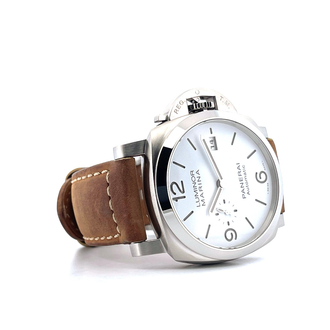 Luminor Marina Full Set on stock / check-up Panerai 2026 / pretty good condt. / 2021
