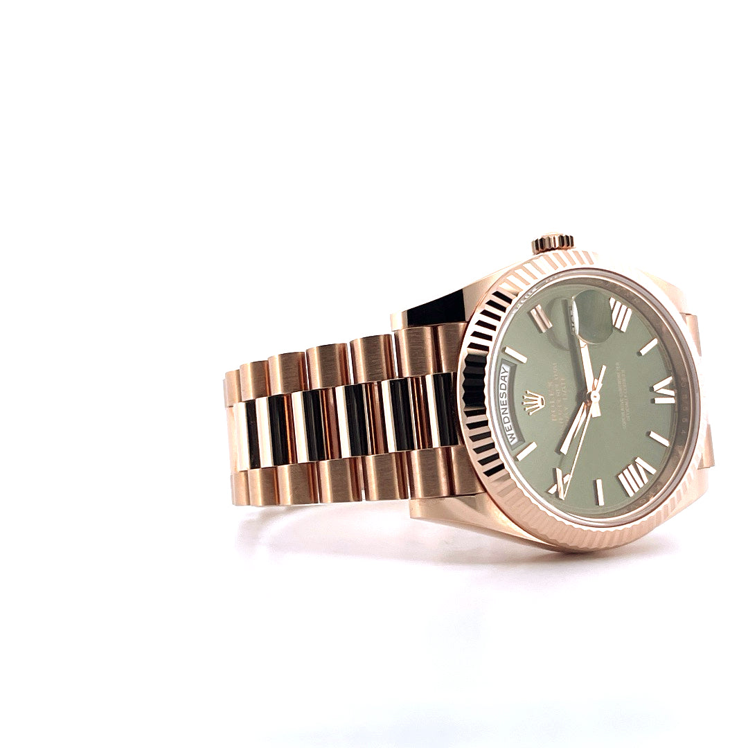 Rolex - Day-Date 40 Everose / green dial / 2022 - [product_sku]