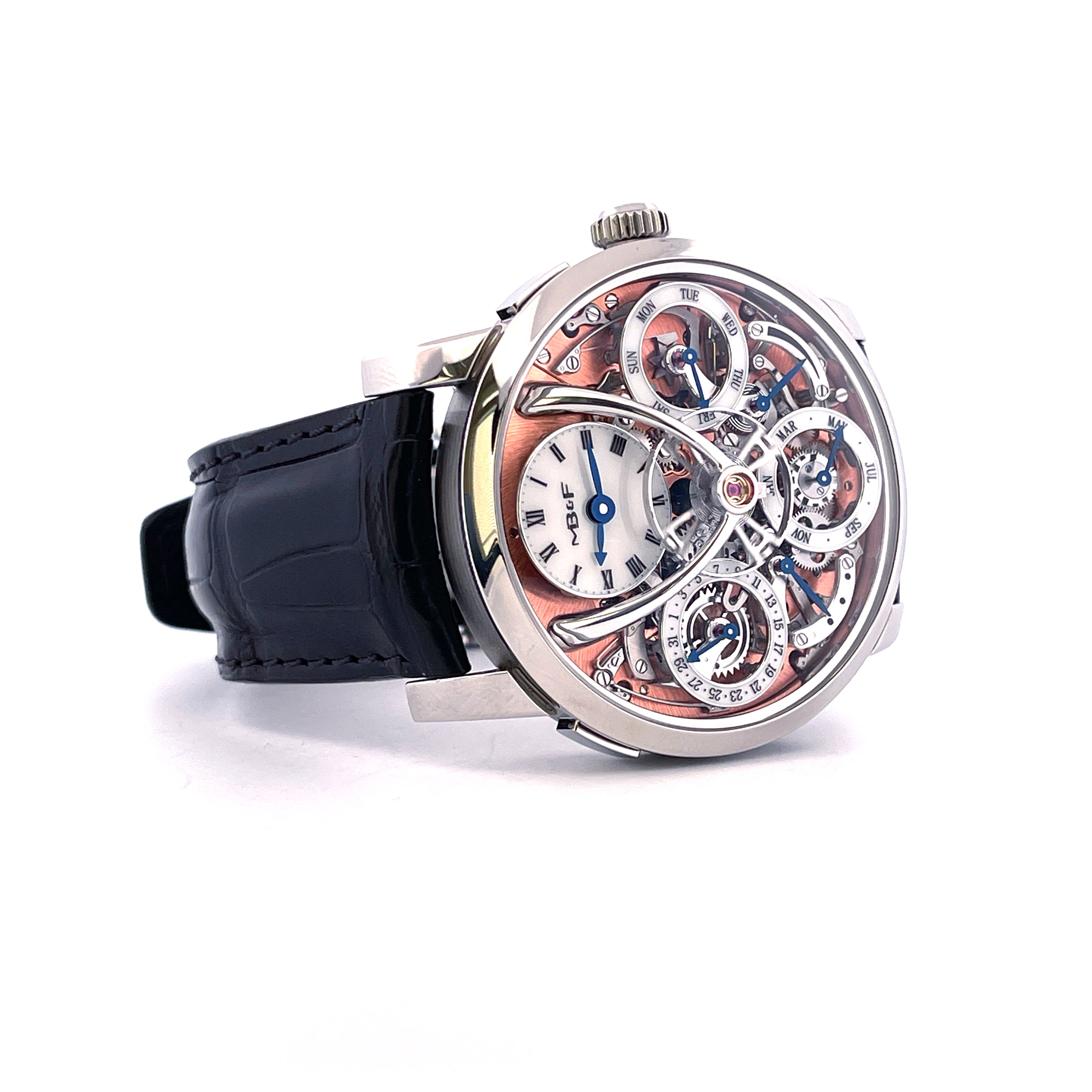 Legacy Machine Perpetual Stainless Steel Salmon Dial FULL SET - Ref. LM3-0100-10-001 - LMP SS SALMON / 2024