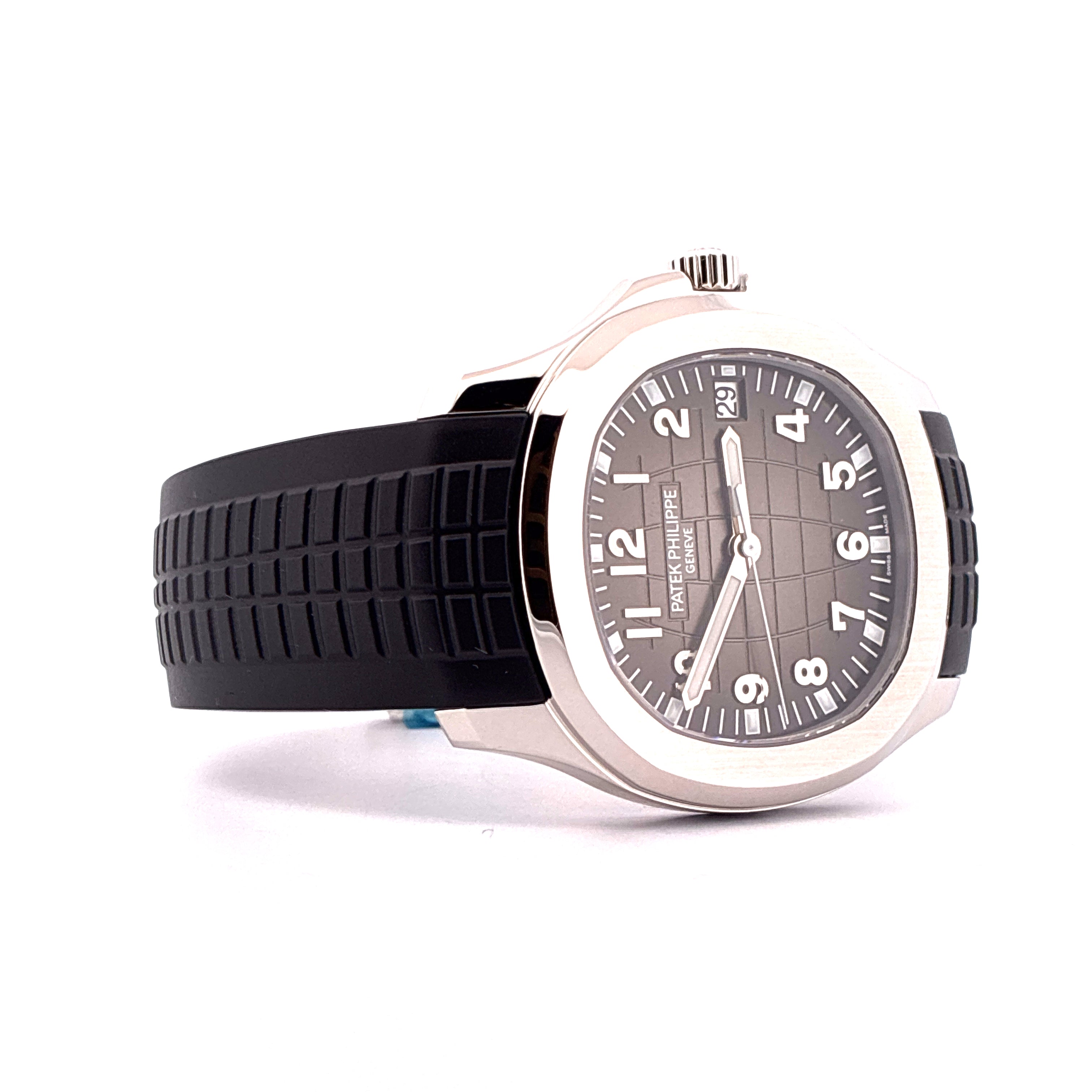 Aquanaut / Stainless steel / Rubber Strap / Stickers / Like New / Black Dial / Full-Set 2025
