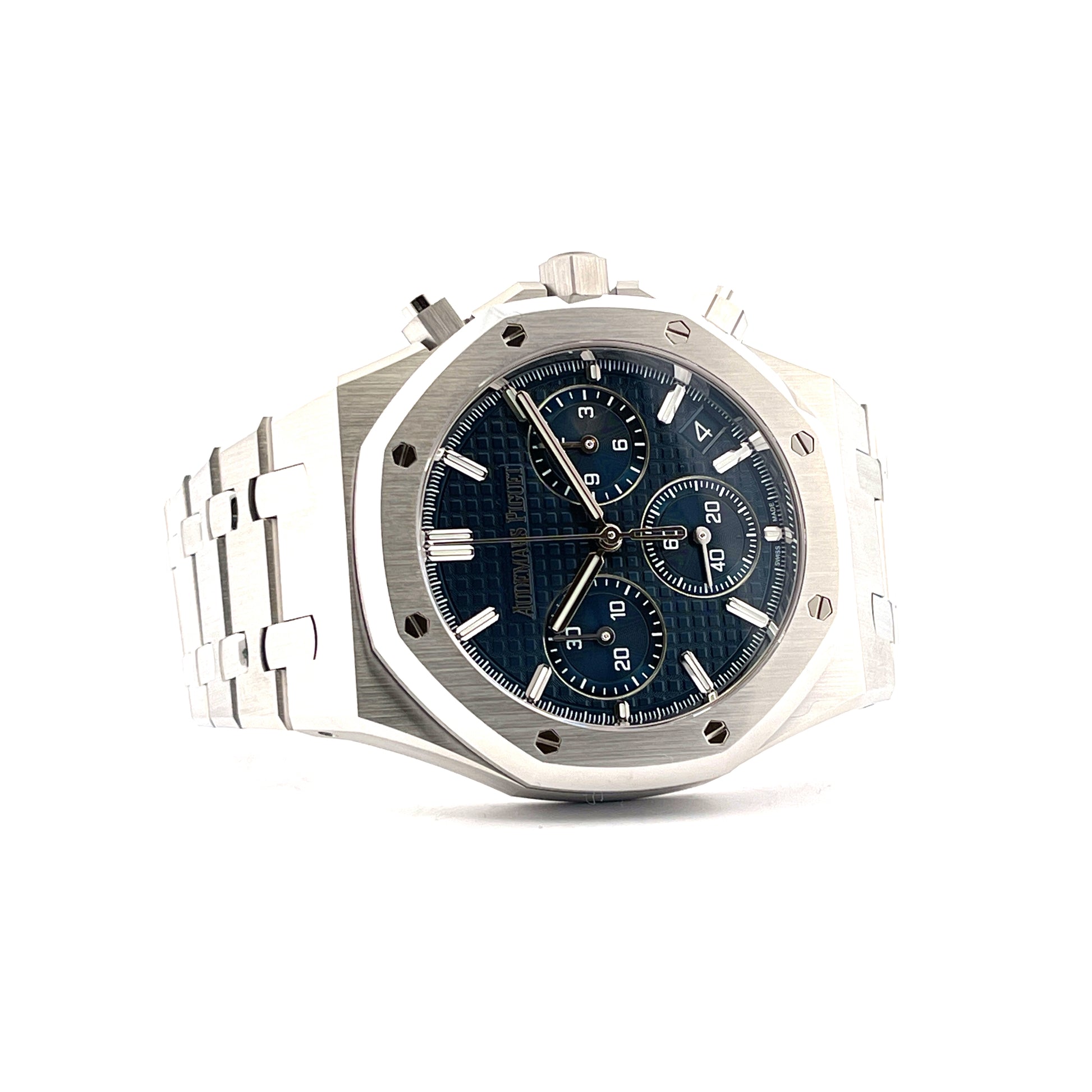 Audemars Piguet - Audemars Piguet Royal Oak Chronograph Blue 2024 - Juwelier Spliedt