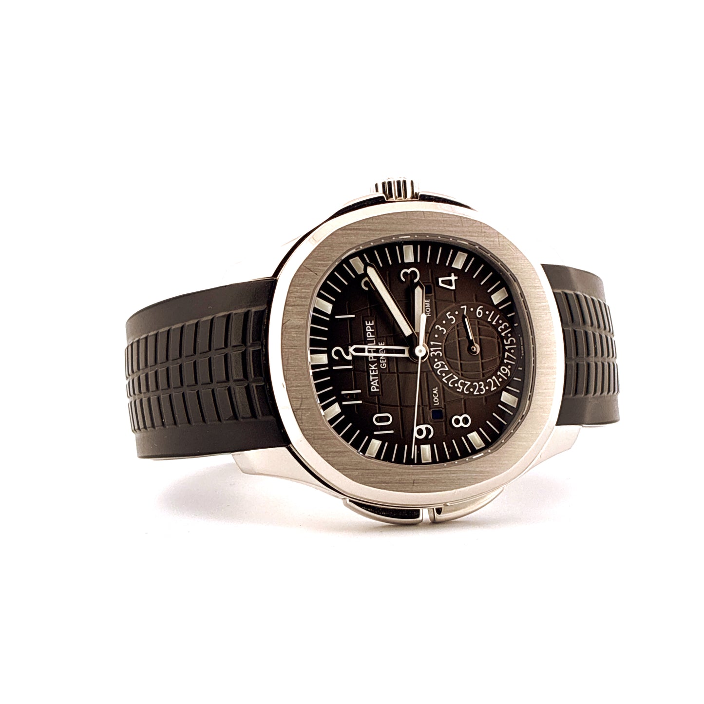 Patek Philippe Aquanaut Travel Time 5164A-001 / 2019 Full-Set