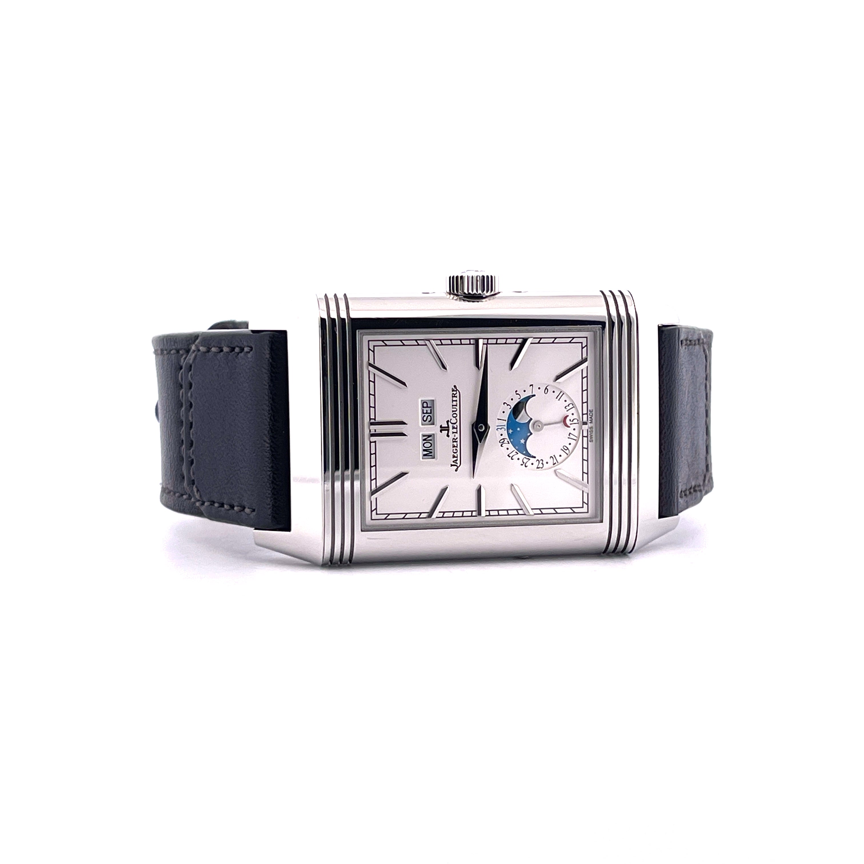 Reverso Duoface Tribute Duoface Calendar very good Condition / Blue White / Full-Set / 2024